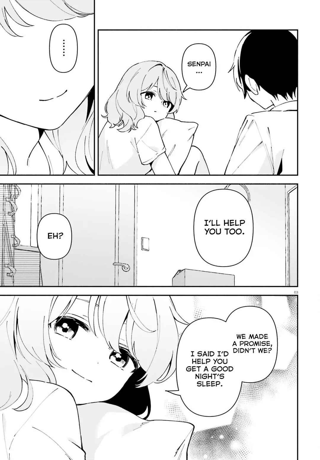 Page 4 Chapter 4 Issho ni Netaindesu yo Ne, Senpai? to Amaku Sasayakarete Konya mo Nemurenai