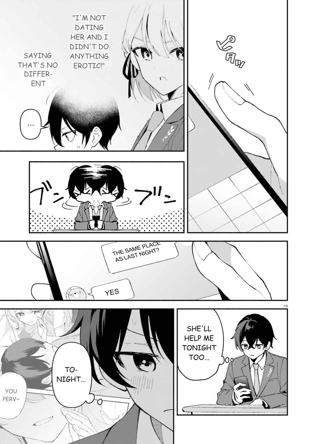 Page 10 Chapter 2 Issho ni Netaindesu yo Ne, Senpai? to Amaku Sasayakarete Konya mo Nemurenai