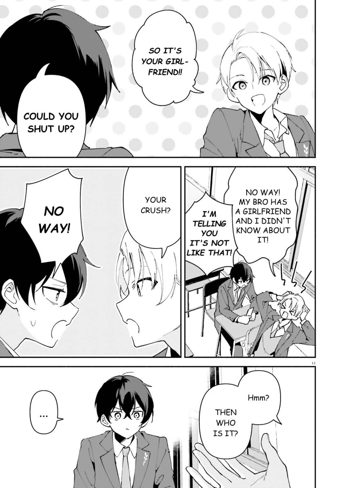 Page 12 Chapter 2 Issho ni Netaindesu yo Ne, Senpai? to Amaku Sasayakarete Konya mo Nemurenai