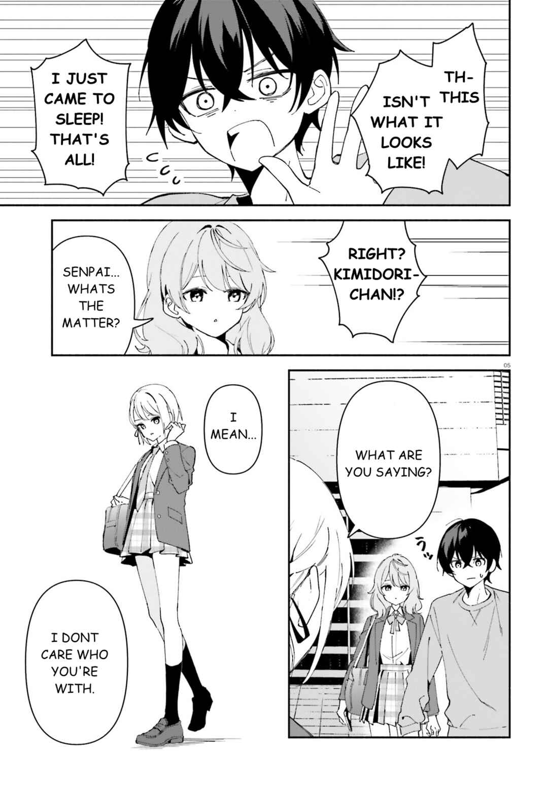 Page 6 Chapter 2 Issho ni Netaindesu yo Ne, Senpai? to Amaku Sasayakarete Konya mo Nemurenai