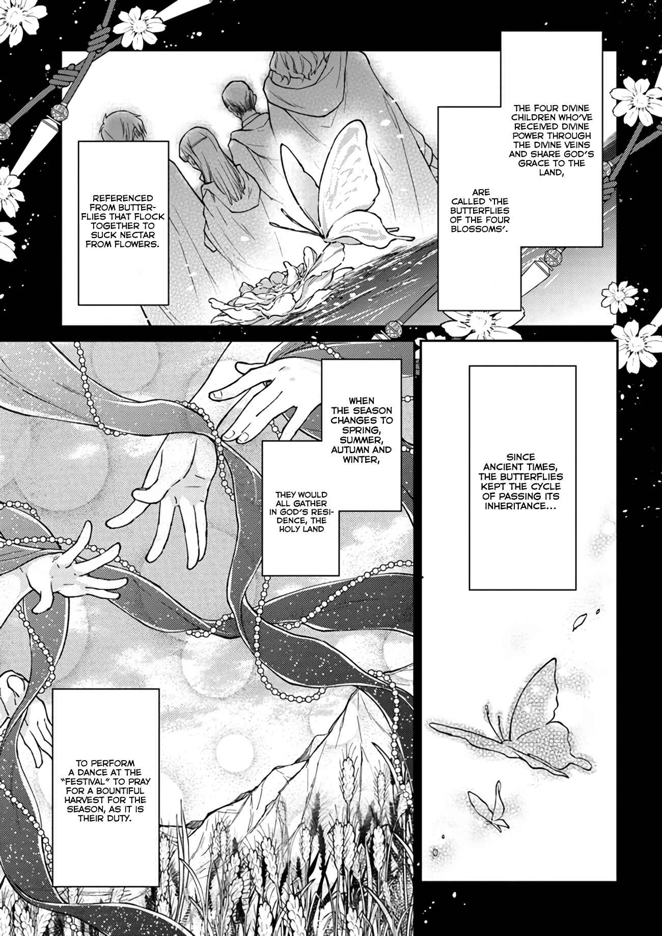 Page 13 Chapter 1.1 Butterflies Singing Love Song Flutter About the Four Blossoms