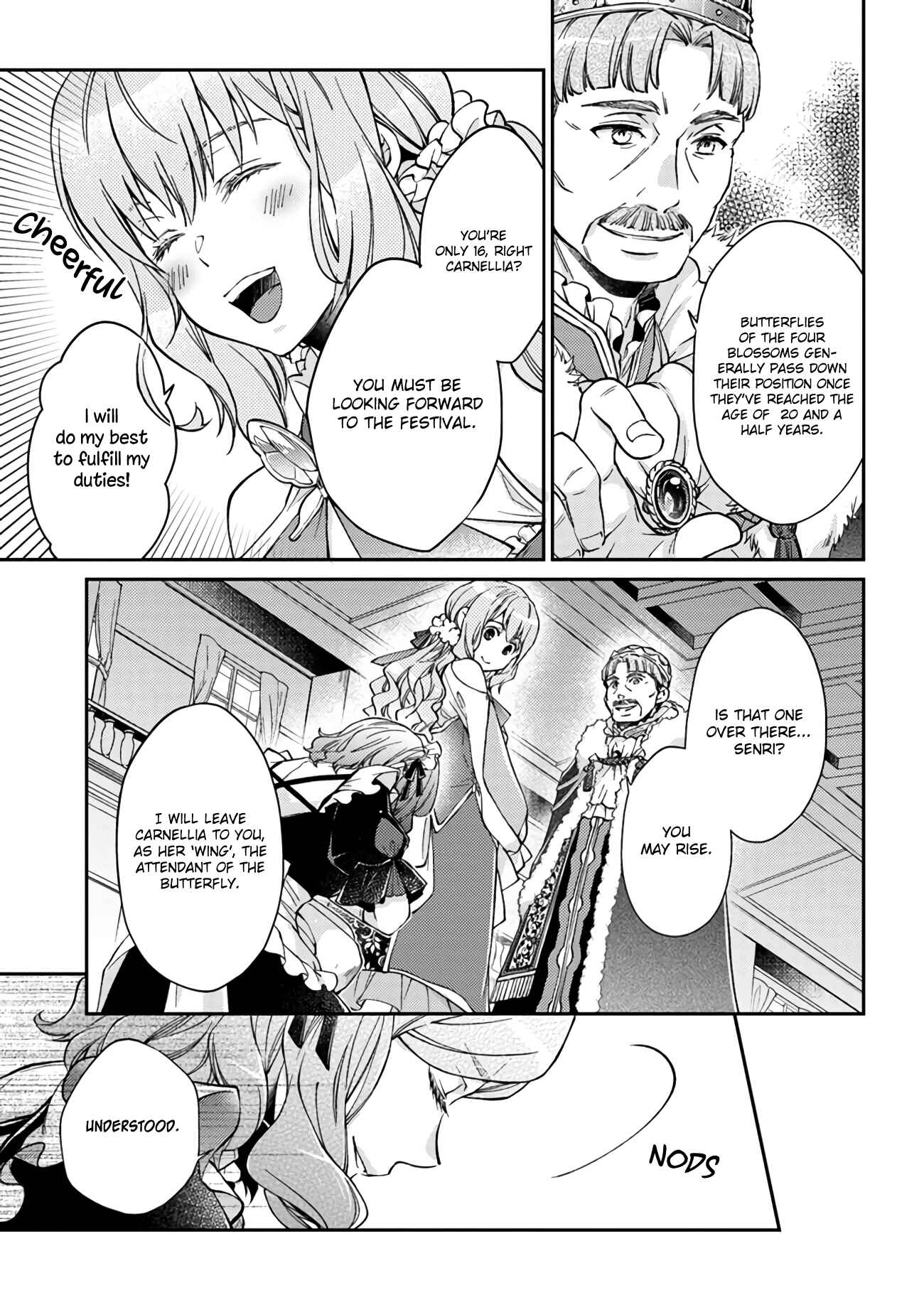 Page 15 Chapter 1.1 Butterflies Singing Love Song Flutter About the Four Blossoms