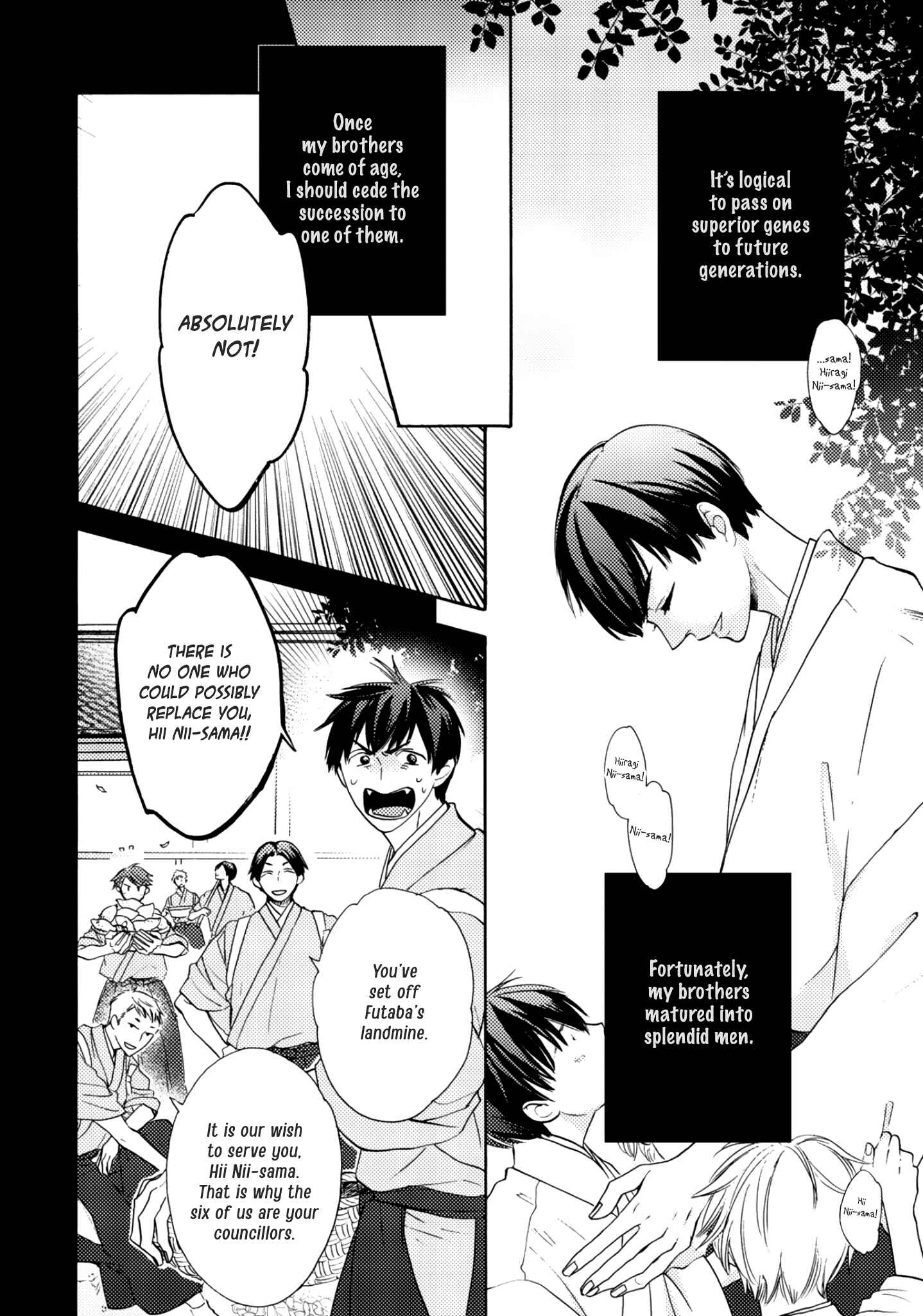 Page 5 Chapter 4 Etoiro Koizoushi ~Mitsugetsu no Shou~