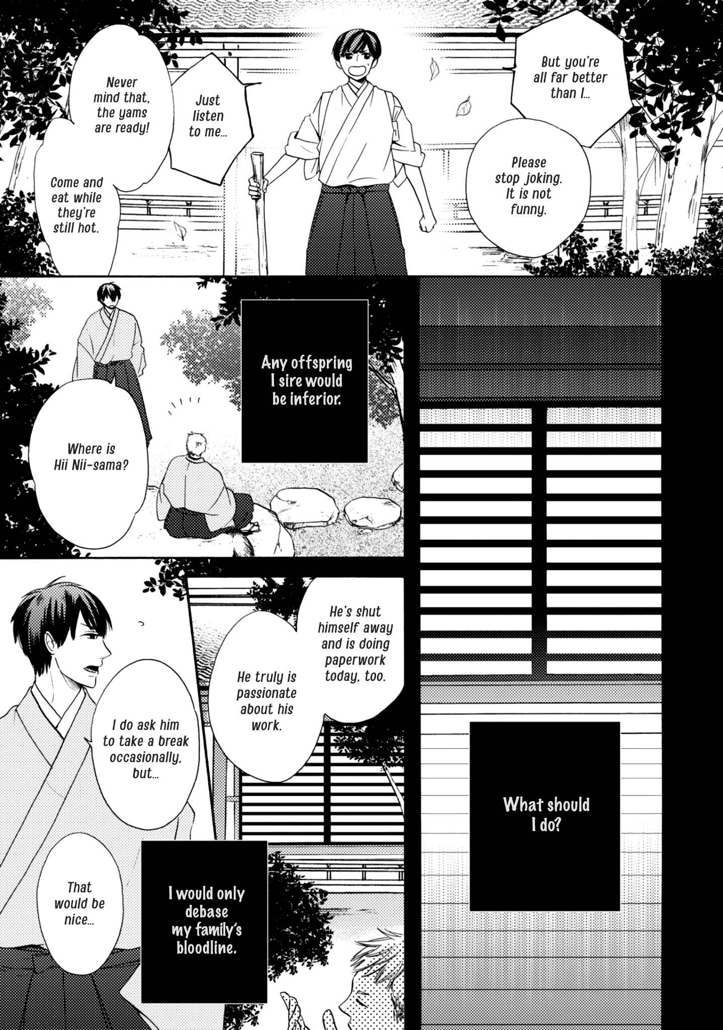 Page 6 Chapter 4 Etoiro Koizoushi ~Mitsugetsu no Shou~