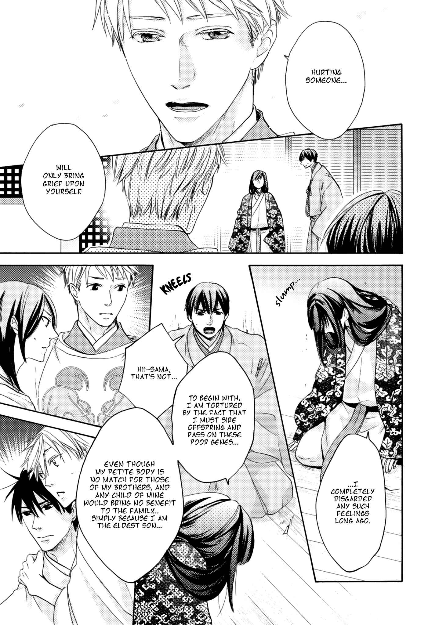Page 32 Chapter 3 Etoiro Koizoushi ~Mitsugetsu no Shou~