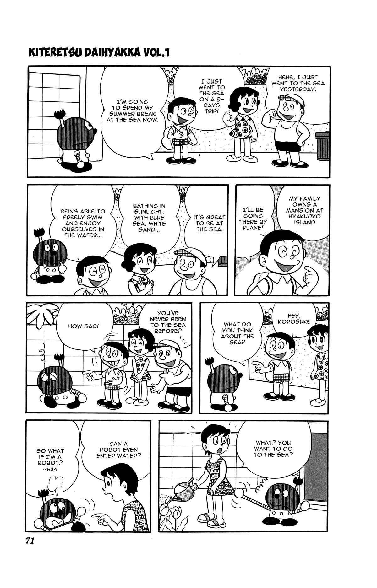 Page 3 Chapter 5 Kiteretsu Encyclopedia
