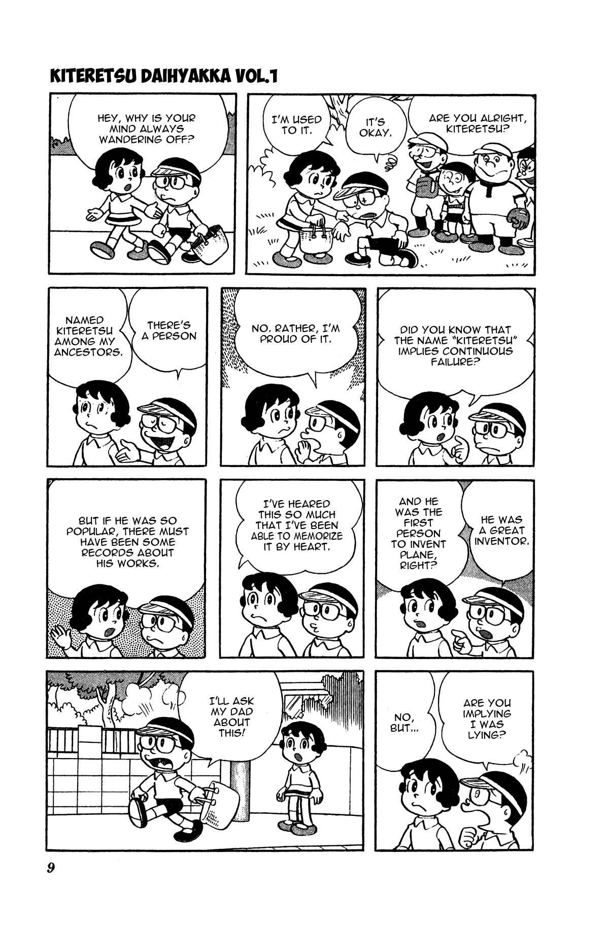 Page 12 Chapter 1 Kiteretsu Encyclopedia