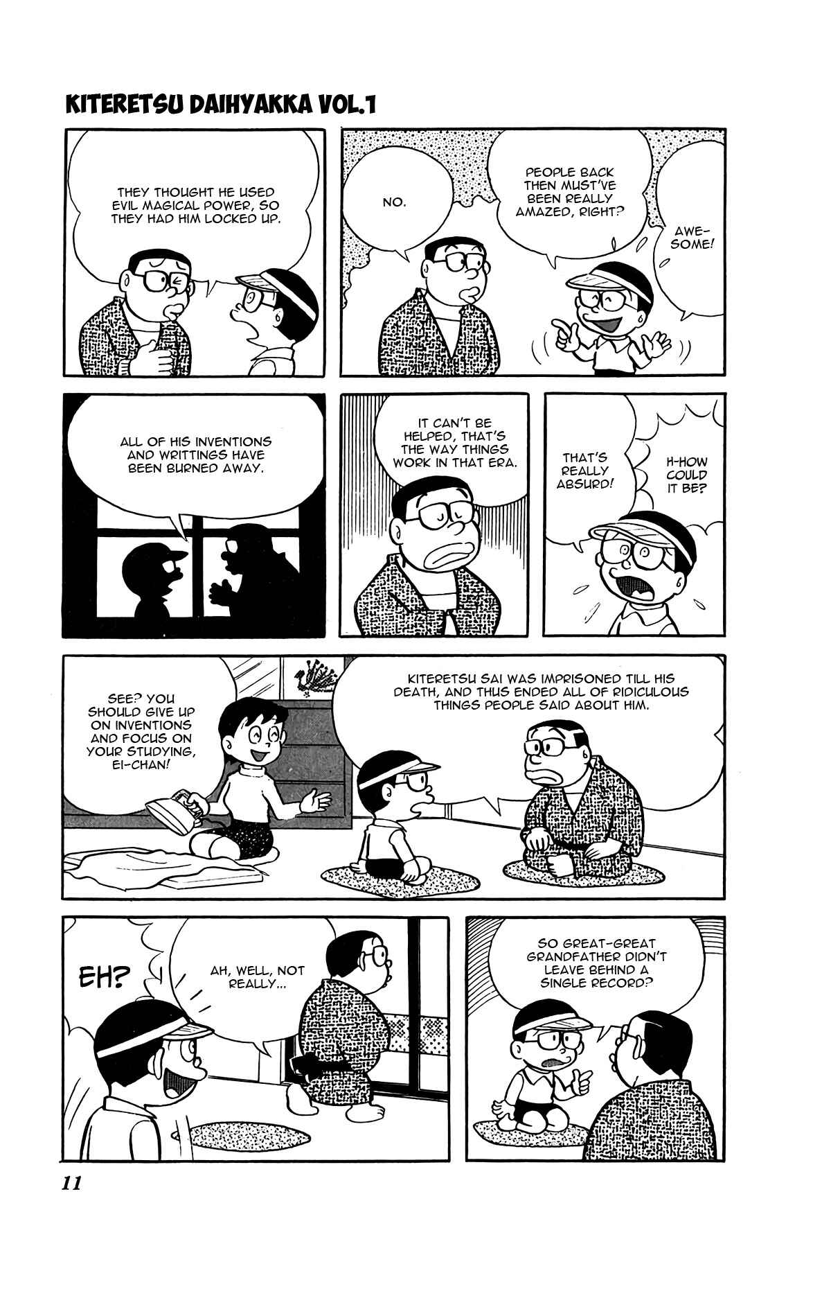 Page 14 Chapter 1 Kiteretsu Encyclopedia
