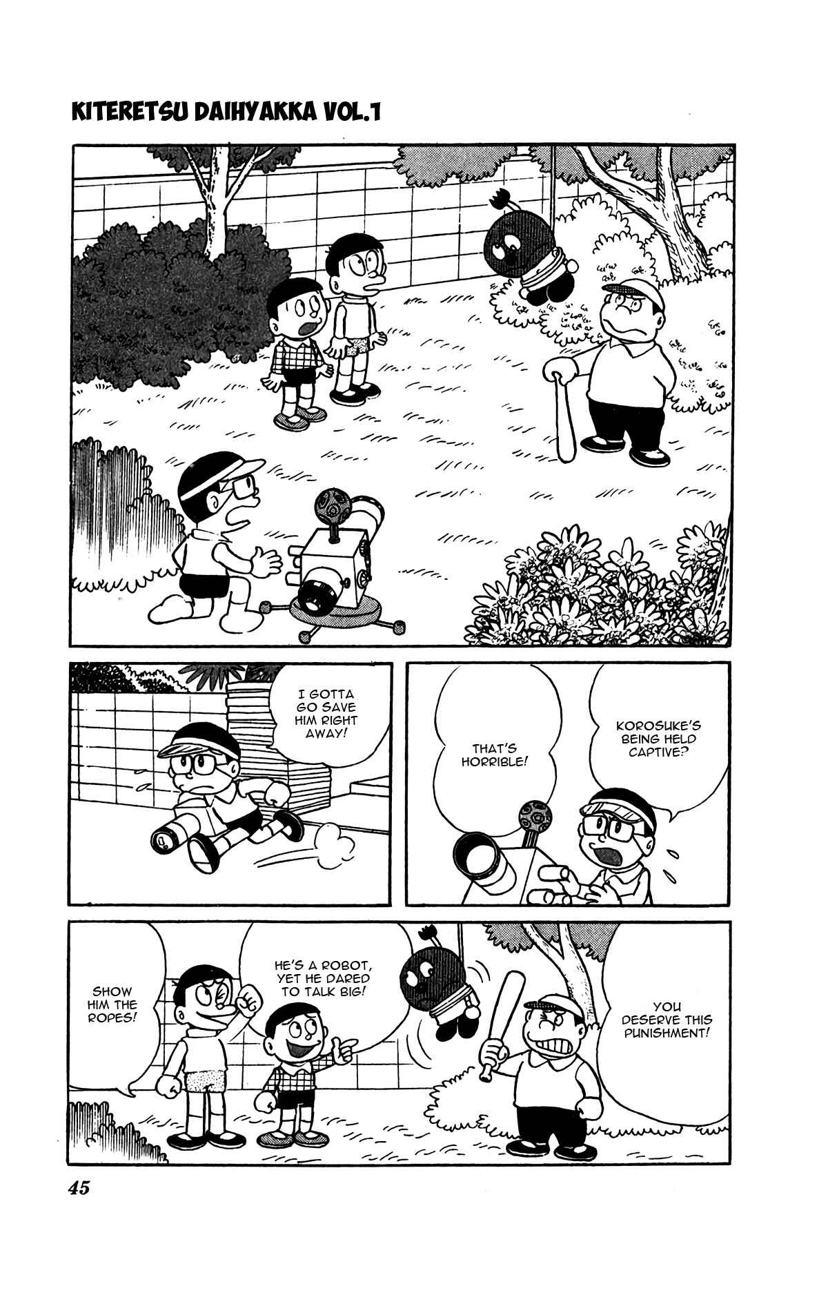 Page 12 Chapter 3 Kiteretsu Encyclopedia
