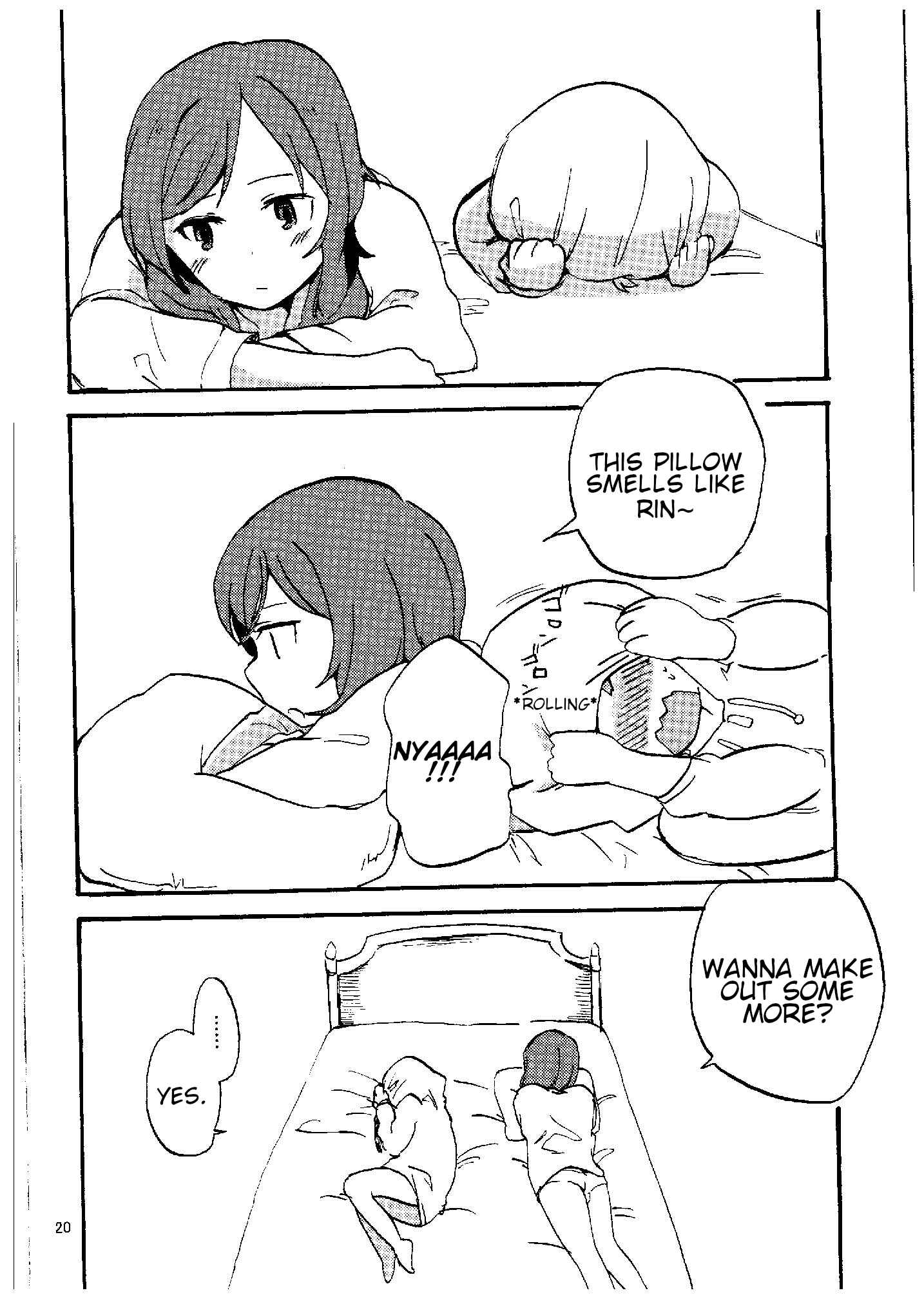 Page 18 Chapter Unknown_1327 Love Live! - Rin nara Watashi no Tonari de Neteru kedo Nani ka? (Doujinshi)