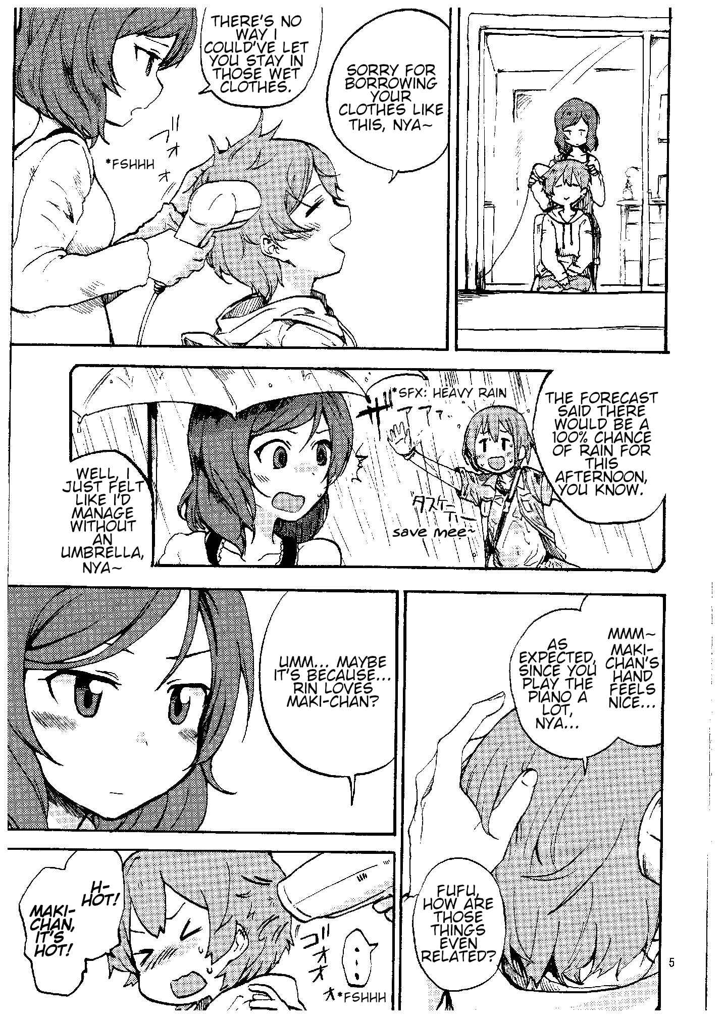 Page 3 Chapter Unknown_1327 Love Live! - Rin nara Watashi no Tonari de Neteru kedo Nani ka? (Doujinshi)