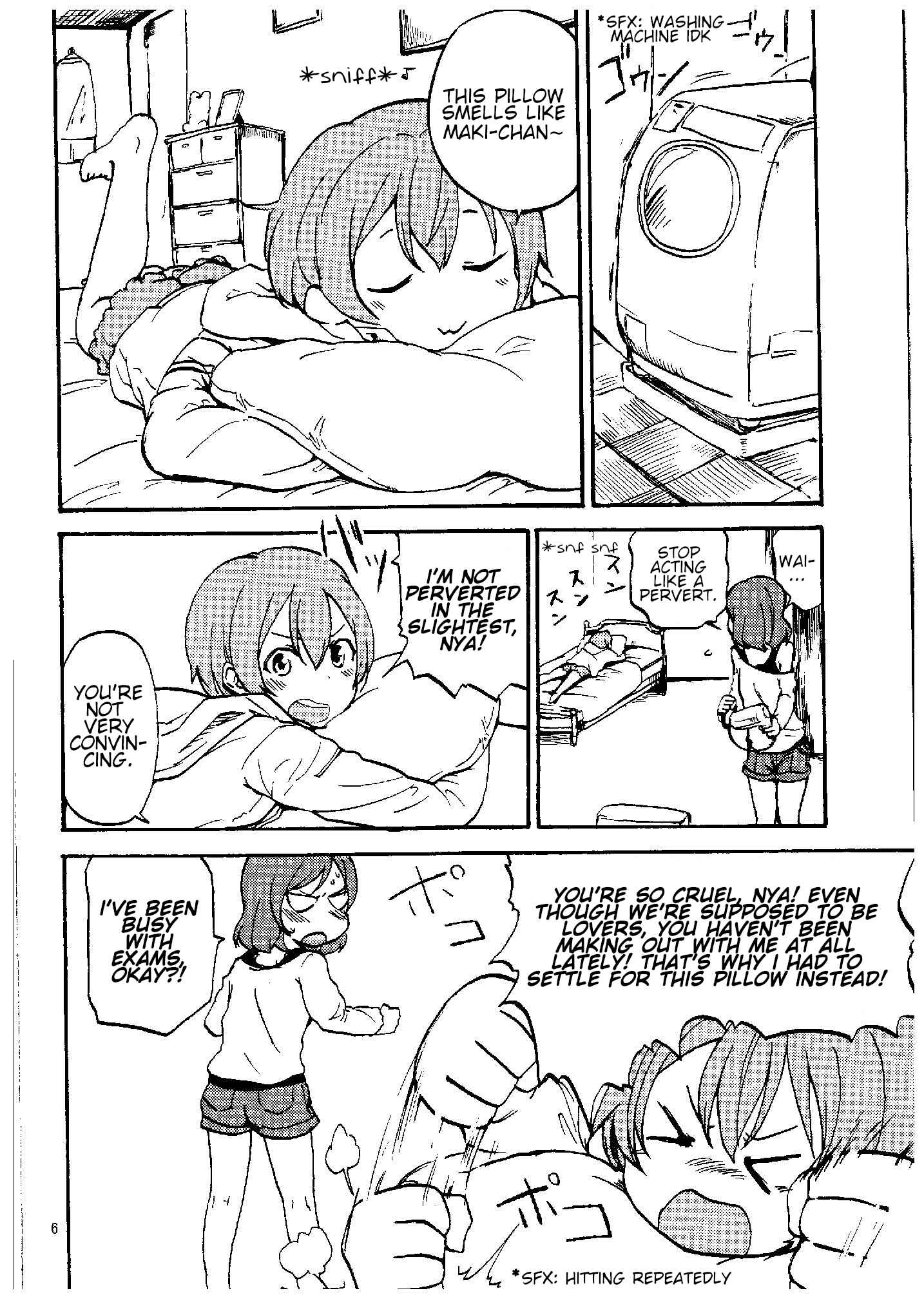 Page 4 Chapter Unknown_1327 Love Live! - Rin nara Watashi no Tonari de Neteru kedo Nani ka? (Doujinshi)