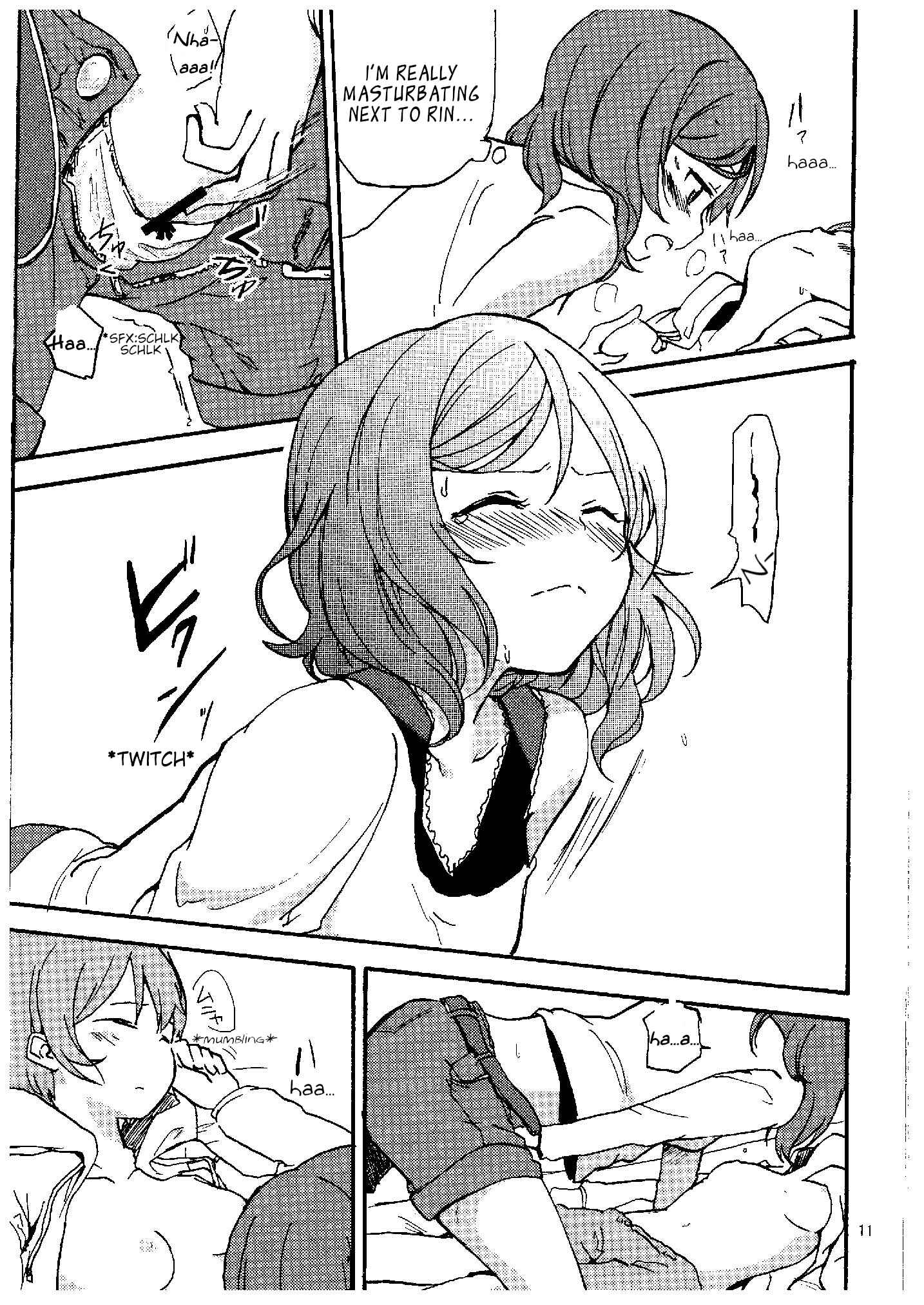 Page 9 Chapter Unknown_1327 Love Live! - Rin nara Watashi no Tonari de Neteru kedo Nani ka? (Doujinshi)