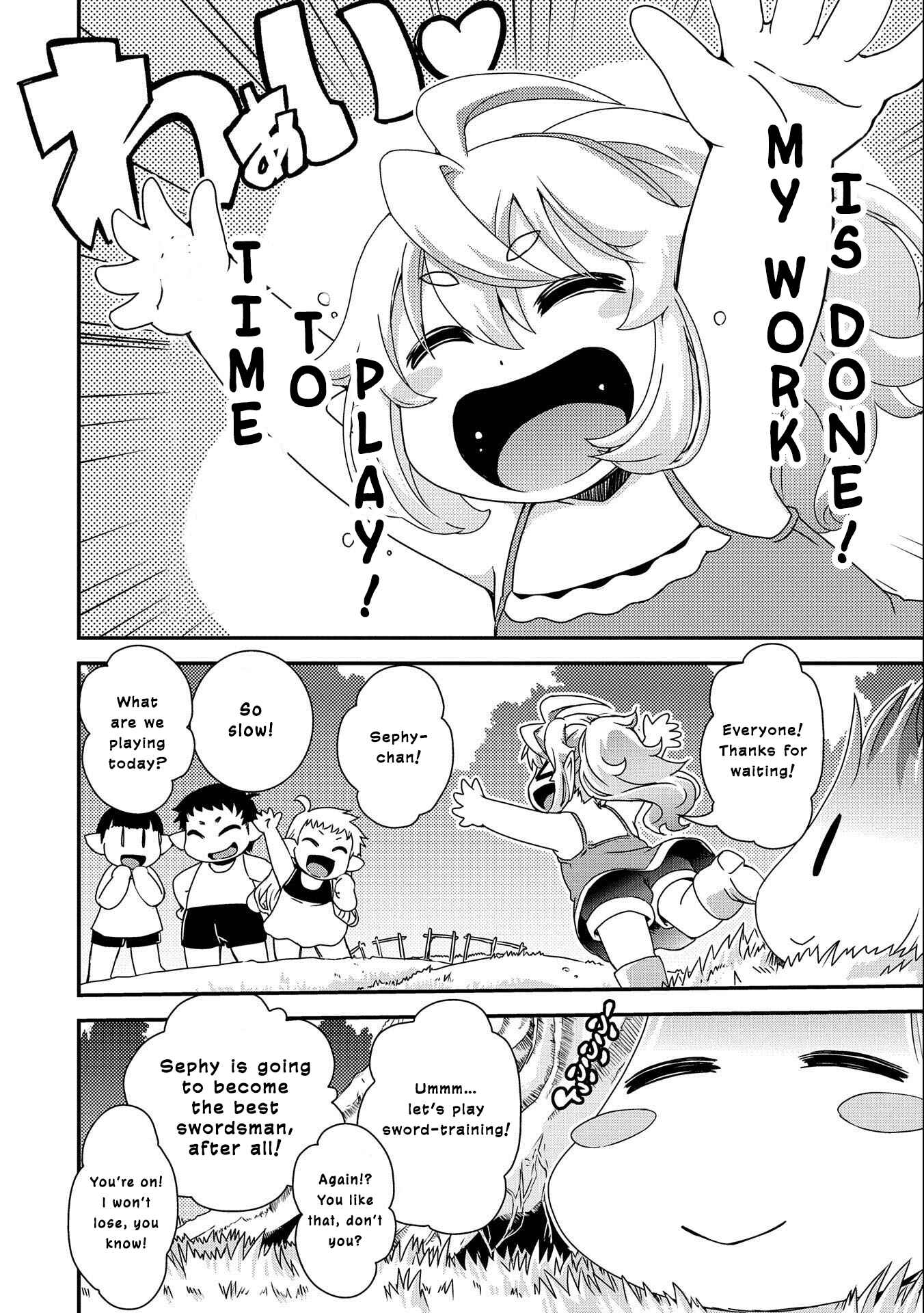 Page 13 Chapter 2 Zassou Tensei: Elf no Sato de Taisetsu no Sodateraretemasu
