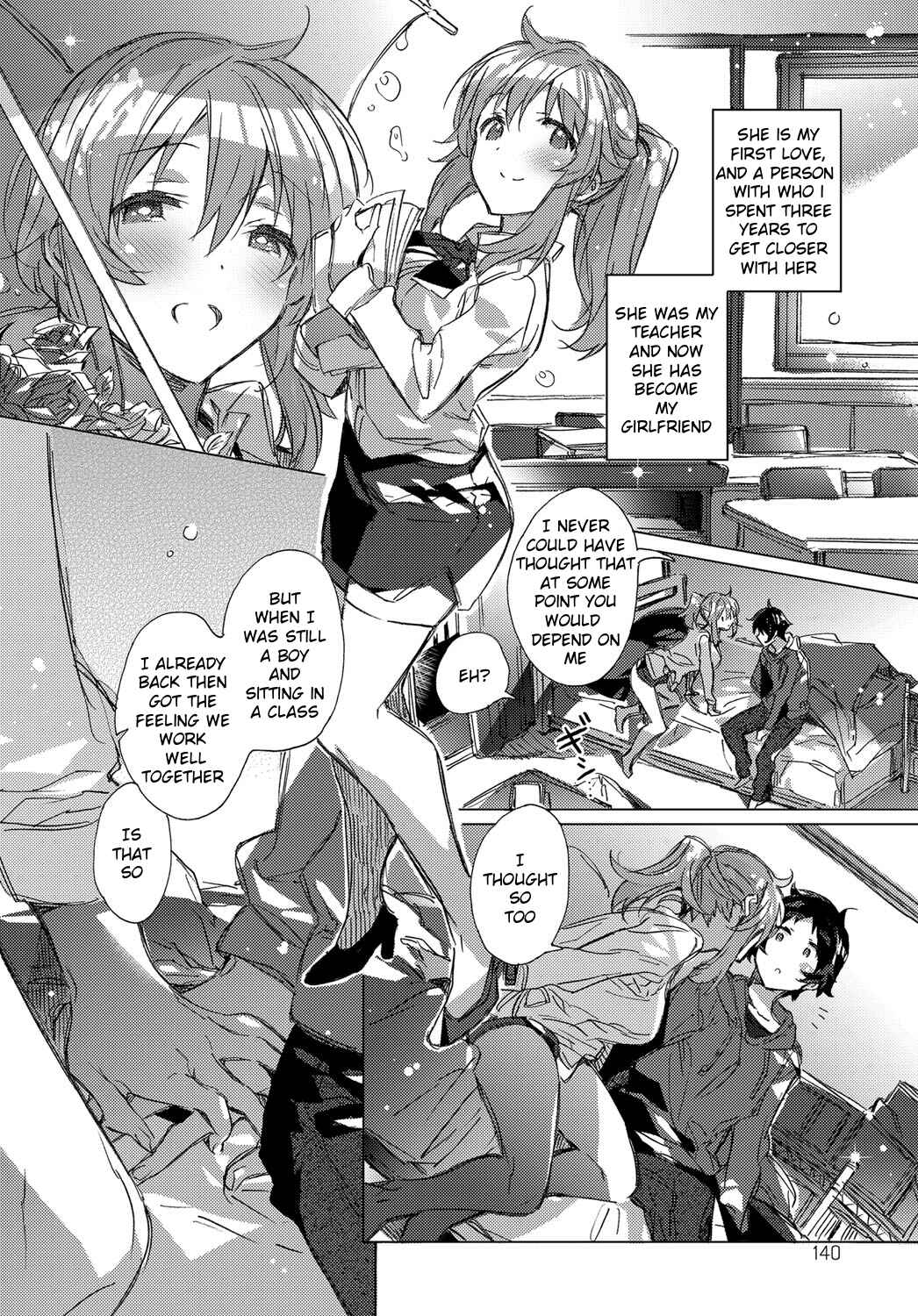 Page 4 Chapter 4 Akai Ito ga Tsunagaru Anata to Kiss ga Shitai.