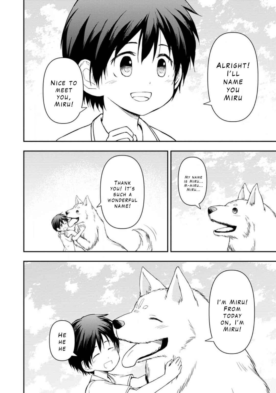 Page 14 Chapter 2 Kami ni Tensei Shita Shounen ga Mofumofu to Isekai wo Tabishimasu