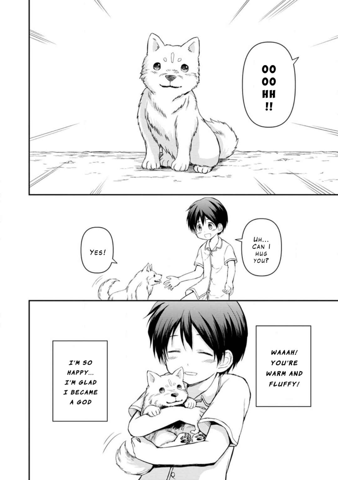 Page 16 Chapter 2 Kami ni Tensei Shita Shounen ga Mofumofu to Isekai wo Tabishimasu