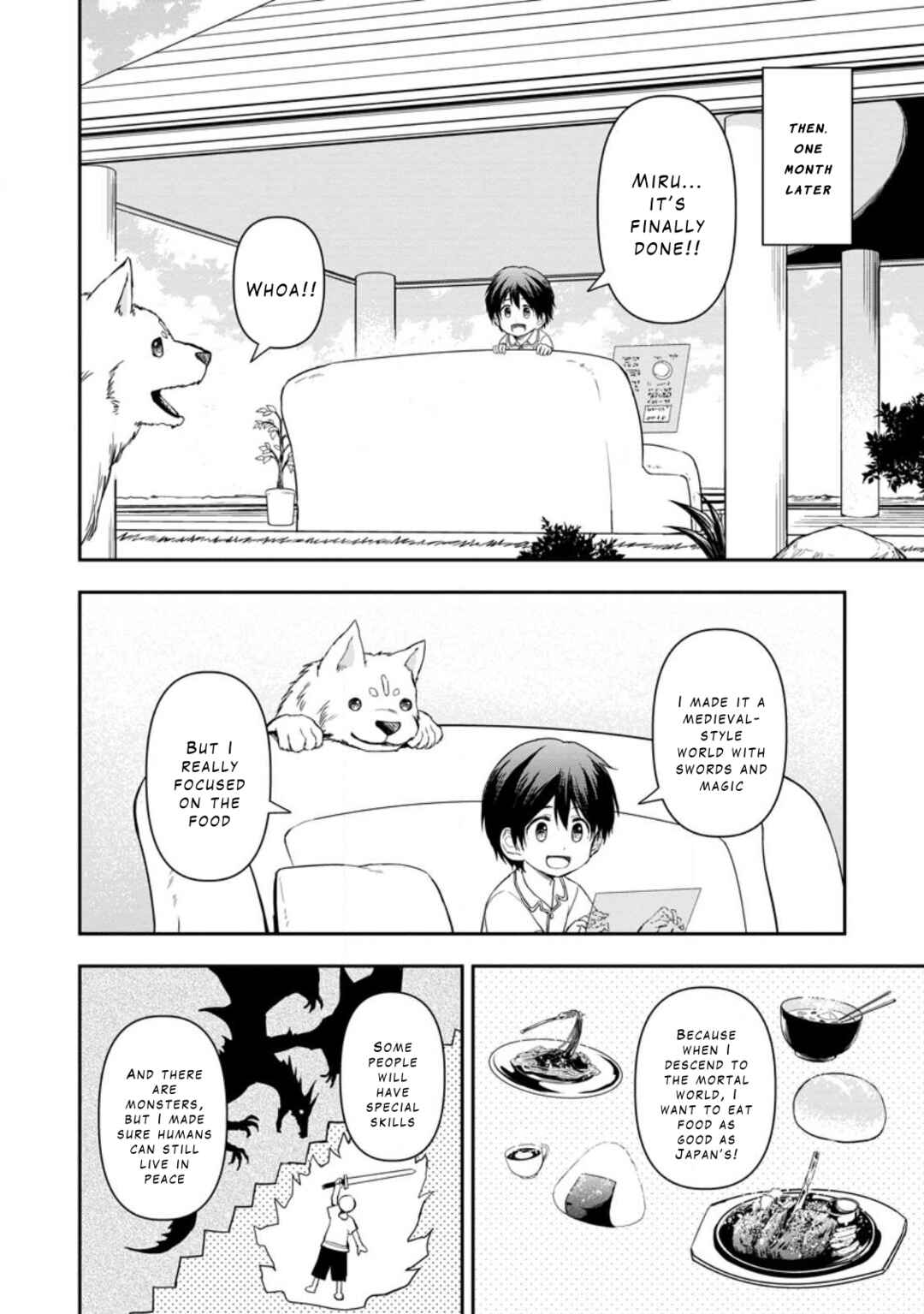 Page 20 Chapter 2 Kami ni Tensei Shita Shounen ga Mofumofu to Isekai wo Tabishimasu