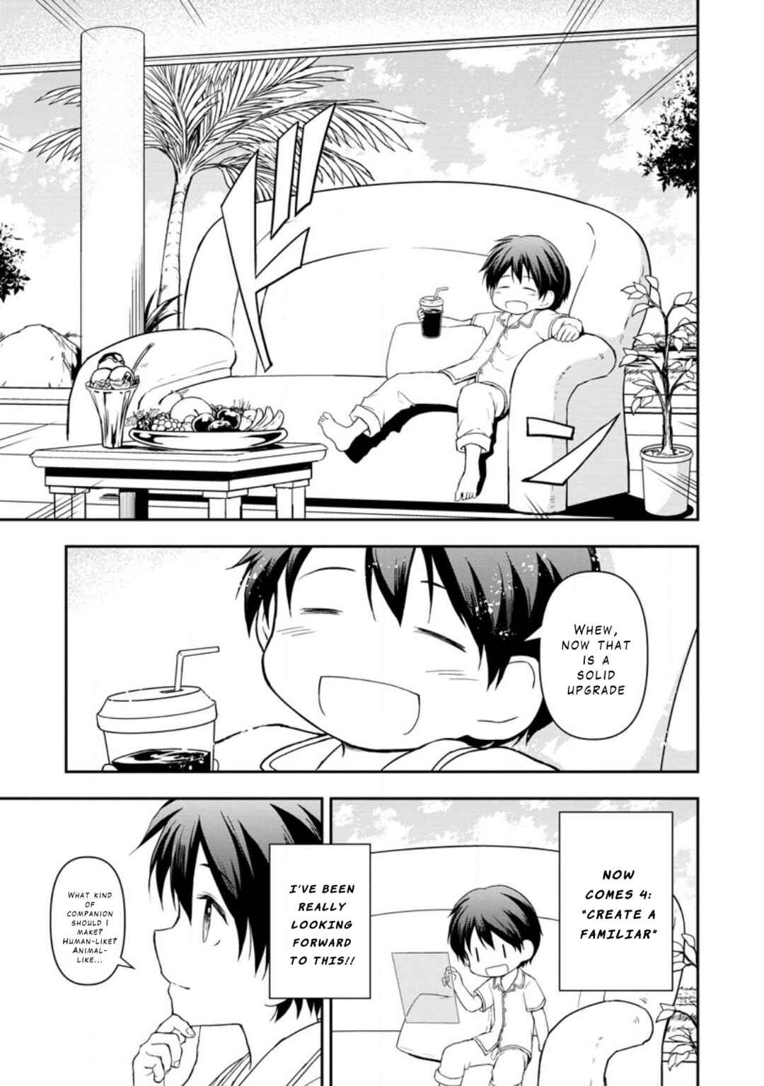 Page 9 Chapter 2 Kami ni Tensei Shita Shounen ga Mofumofu to Isekai wo Tabishimasu