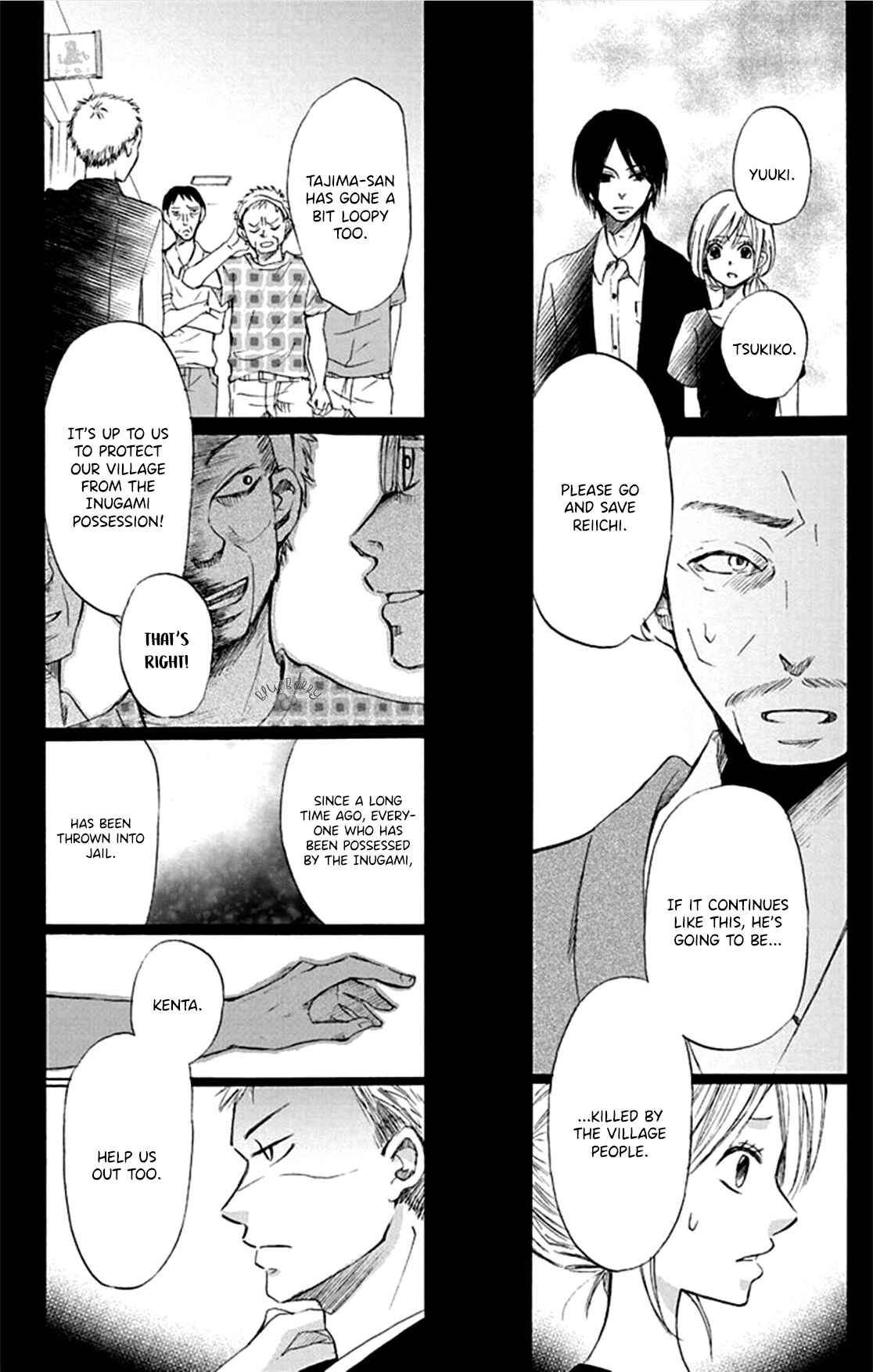 Page 14 Chapter 3 Inu no Naku Mura