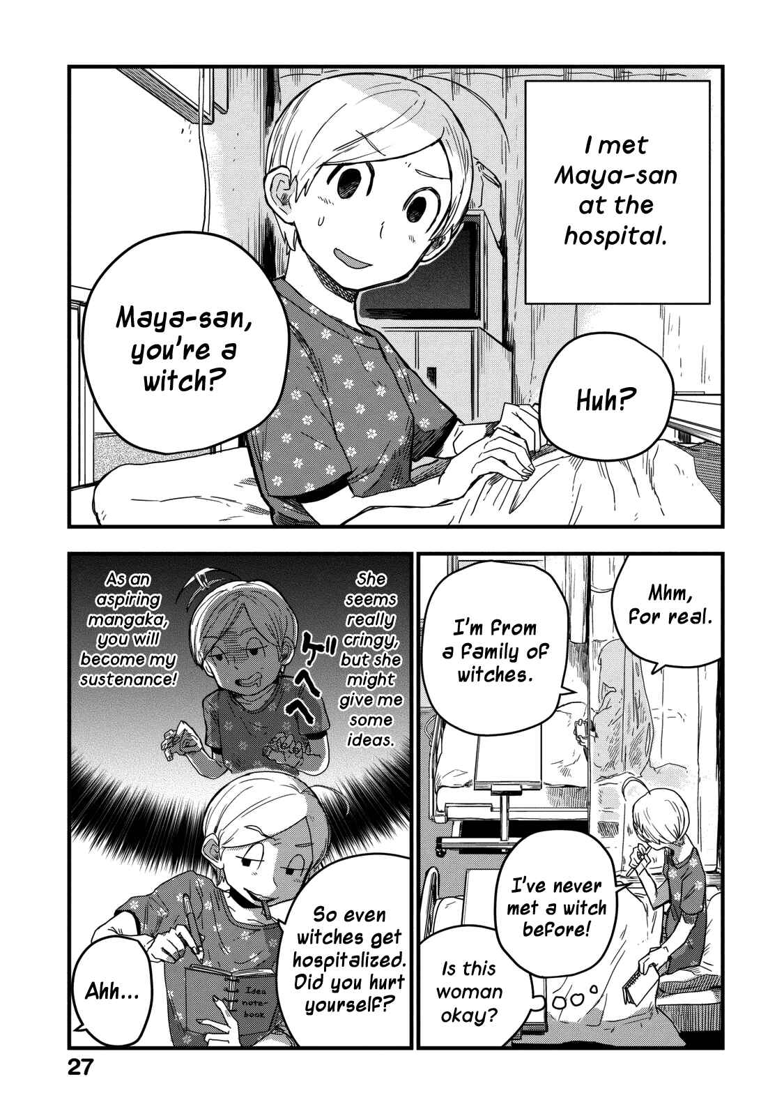 Page 1 Chapter 3 Maya-san no Yofukashi