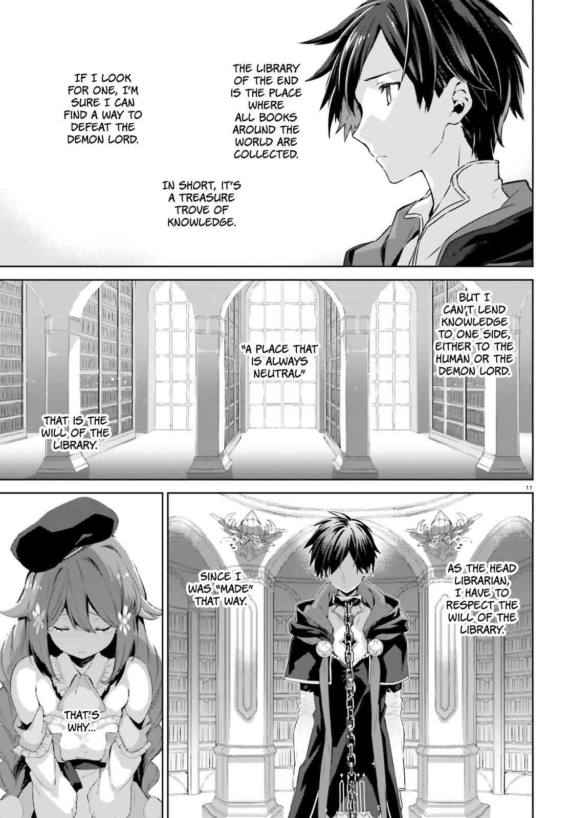 Page 12 Chapter 3 Kagami no Mukou no Saihate Toshokan