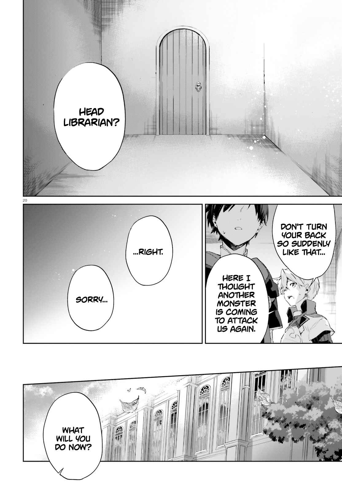 Page 21 Chapter 7 Kagami no Mukou no Saihate Toshokan