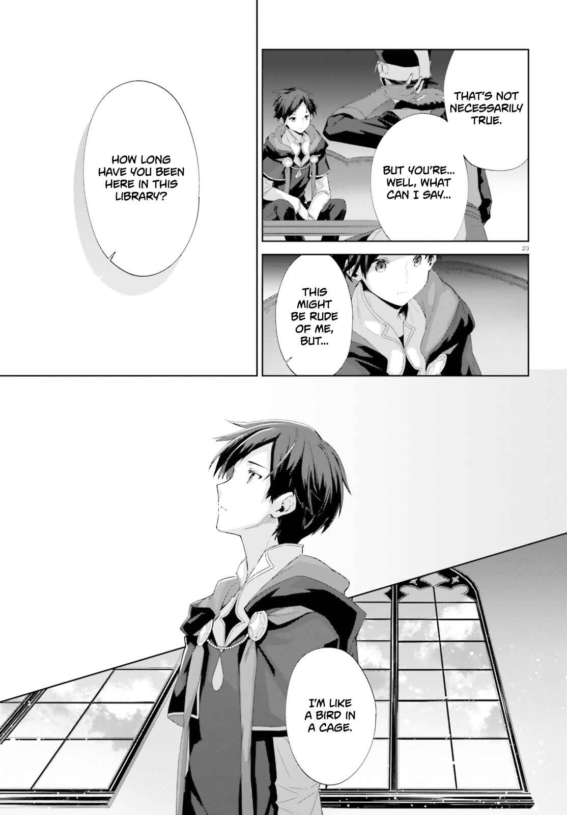 Page 24 Chapter 5 Kagami no Mukou no Saihate Toshokan