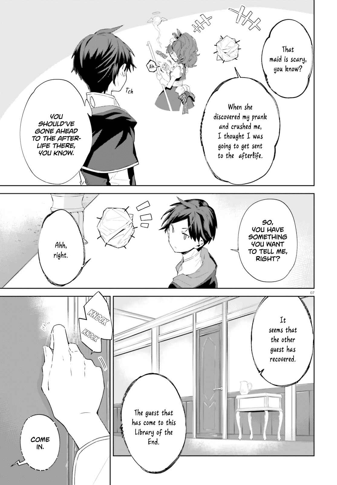 Page 8 Chapter 5 Kagami no Mukou no Saihate Toshokan