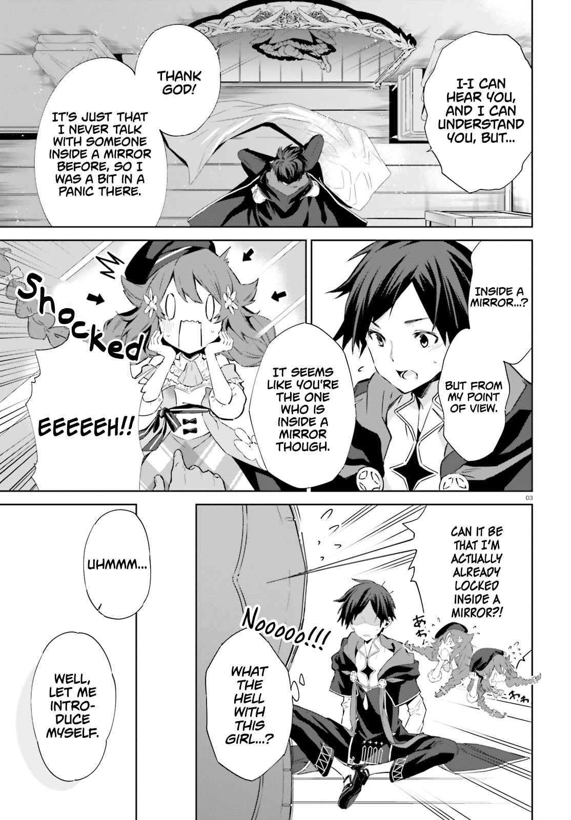 Page 4 Chapter 2 Kagami no Mukou no Saihate Toshokan