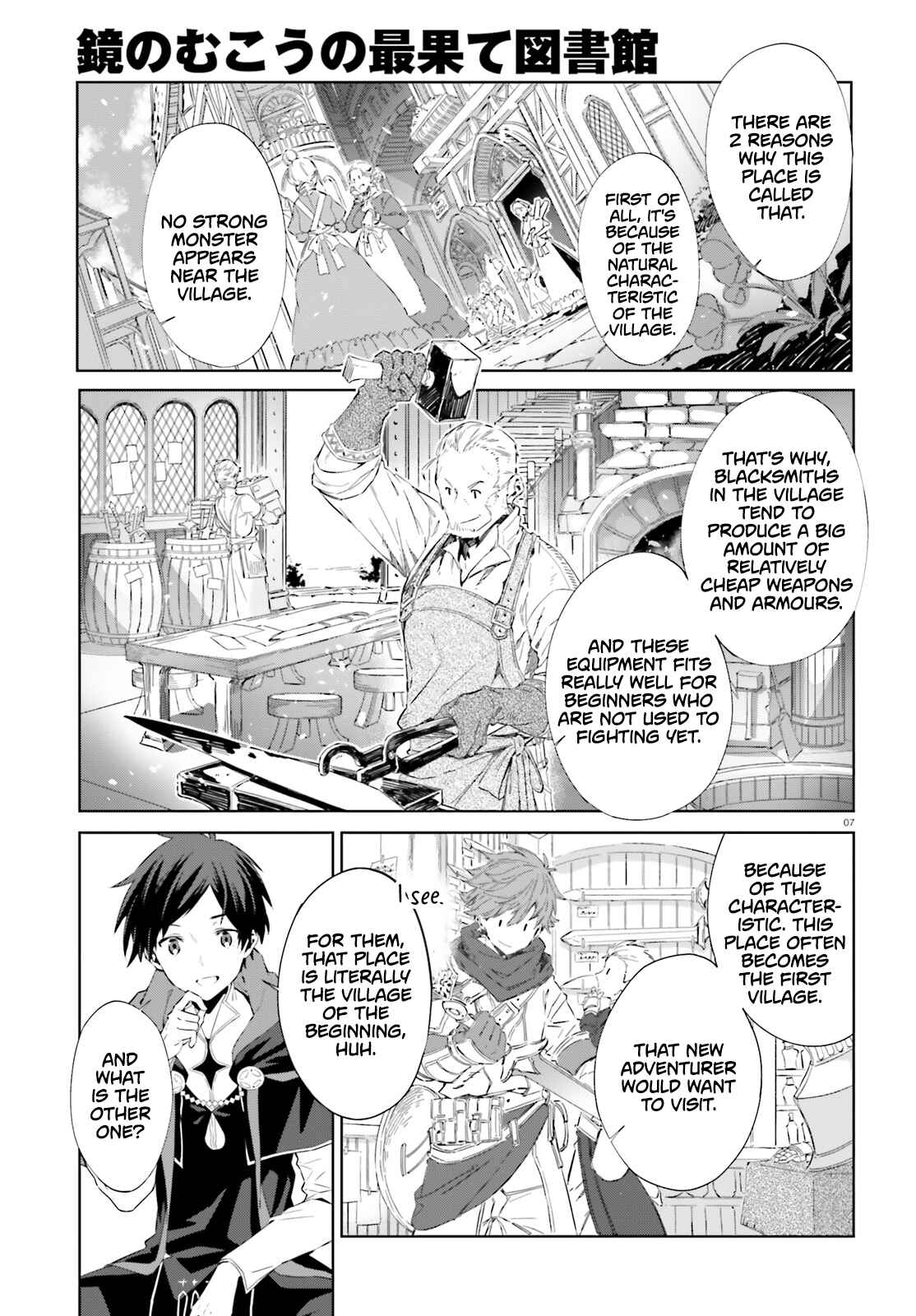 Page 8 Chapter 2 Kagami no Mukou no Saihate Toshokan