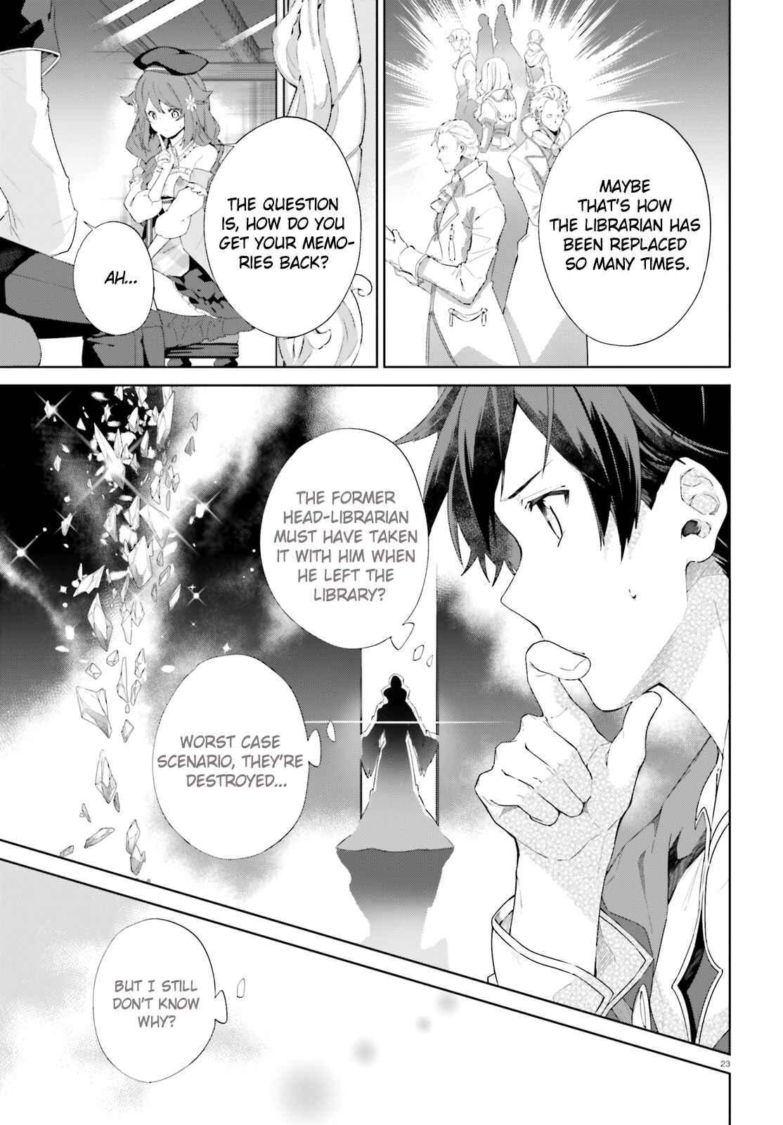 Page 23 Chapter 9 Kagami no Mukou no Saihate Toshokan