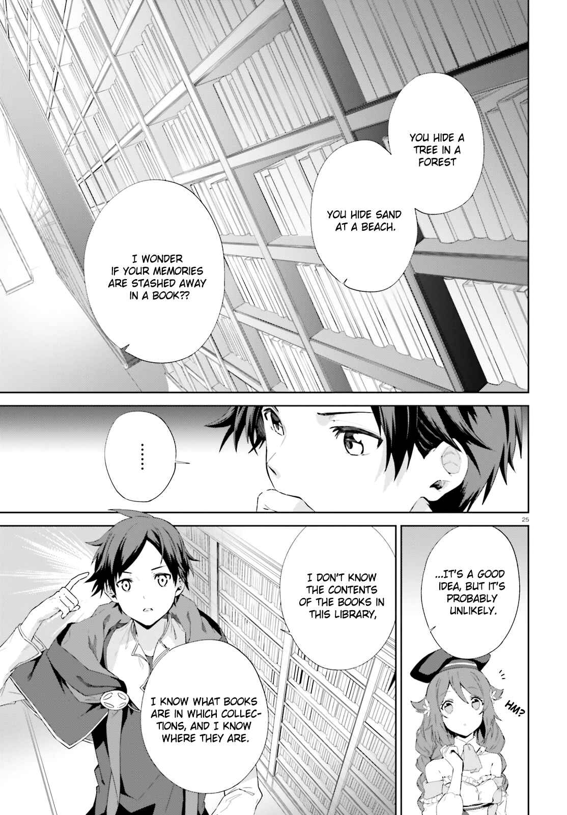 Page 25 Chapter 9 Kagami no Mukou no Saihate Toshokan
