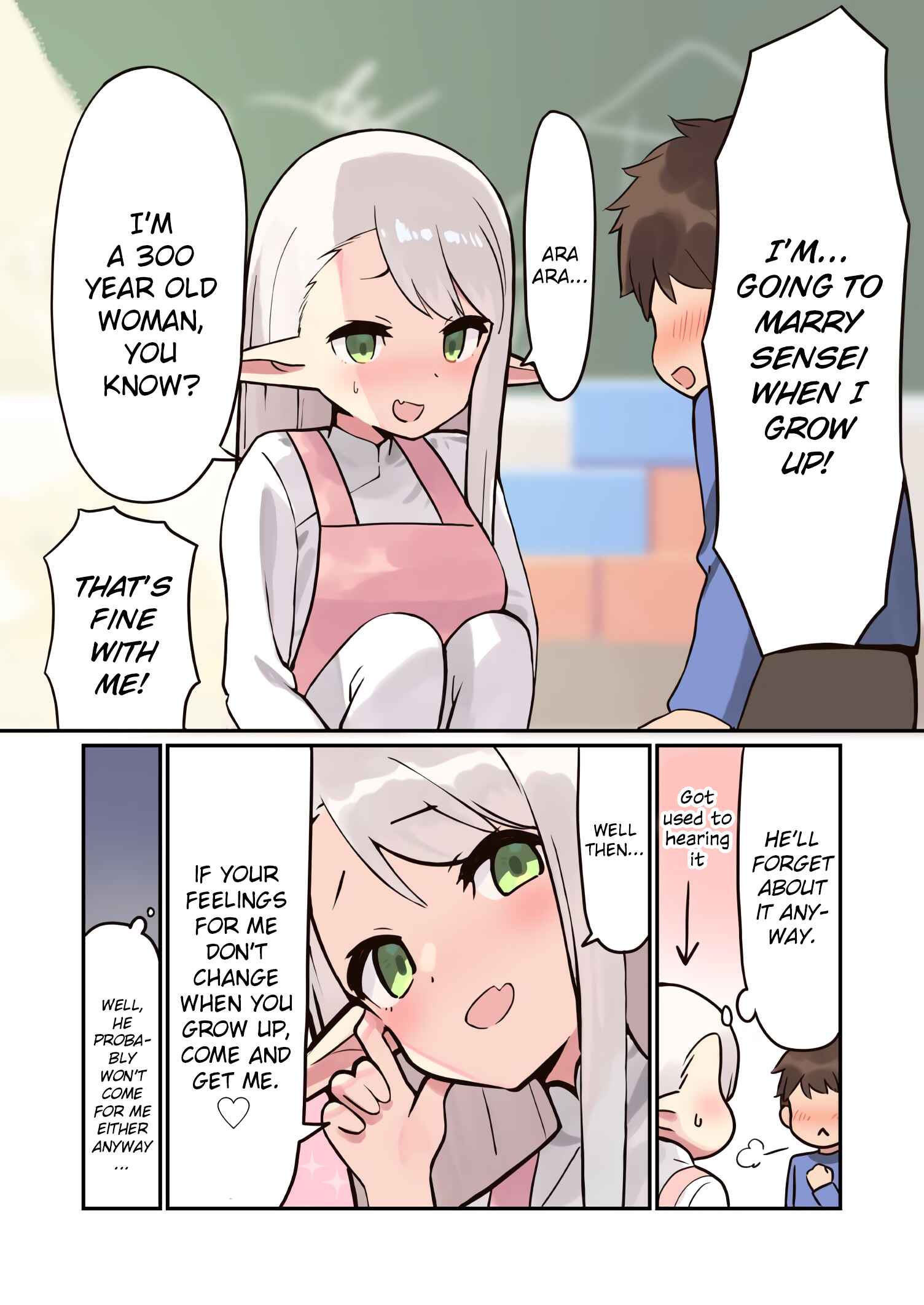 Page 1 Chapter 1 Elf ga Gendai ni Itara