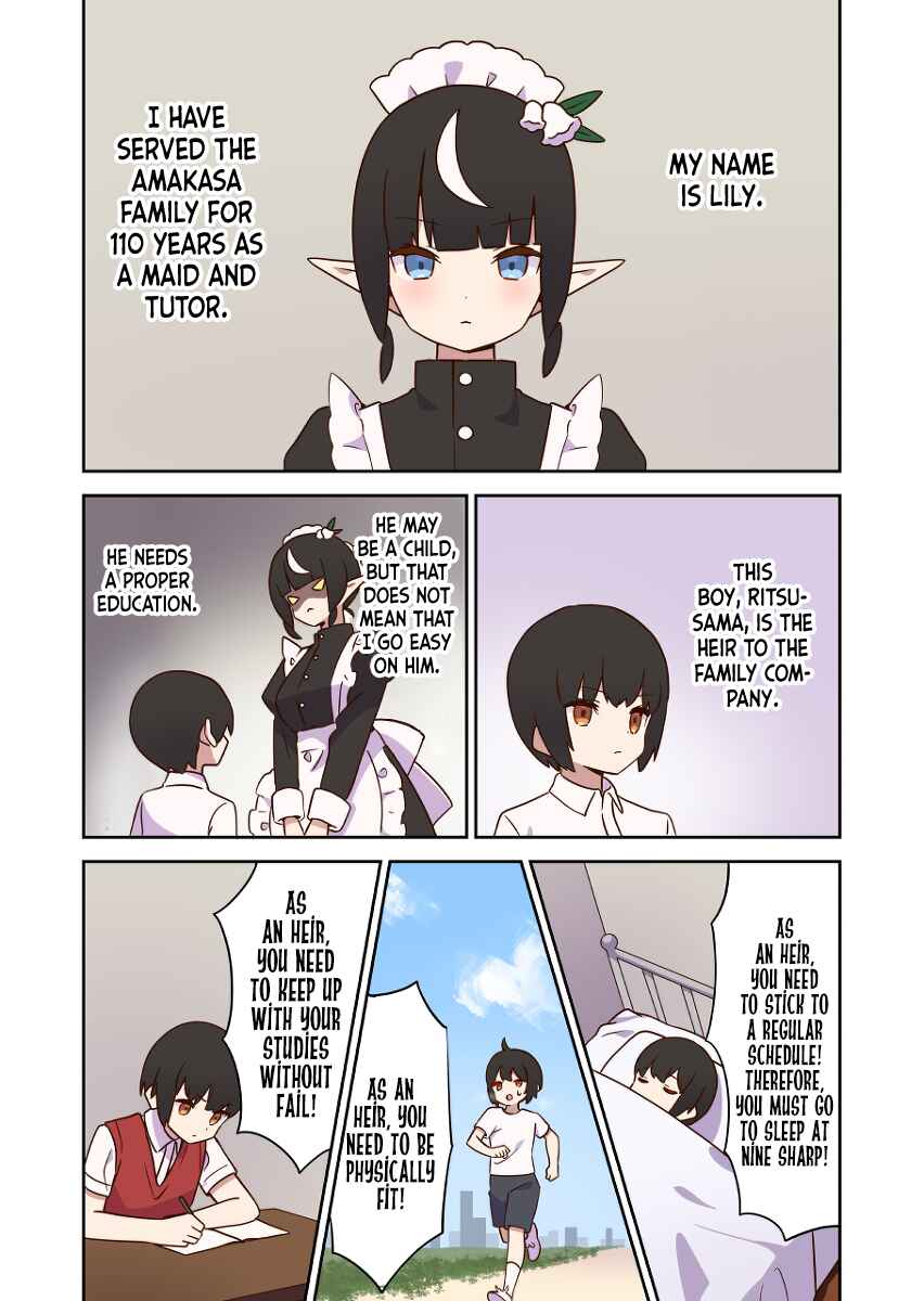 Page 1 Chapter 8 Elf ga Gendai ni Itara