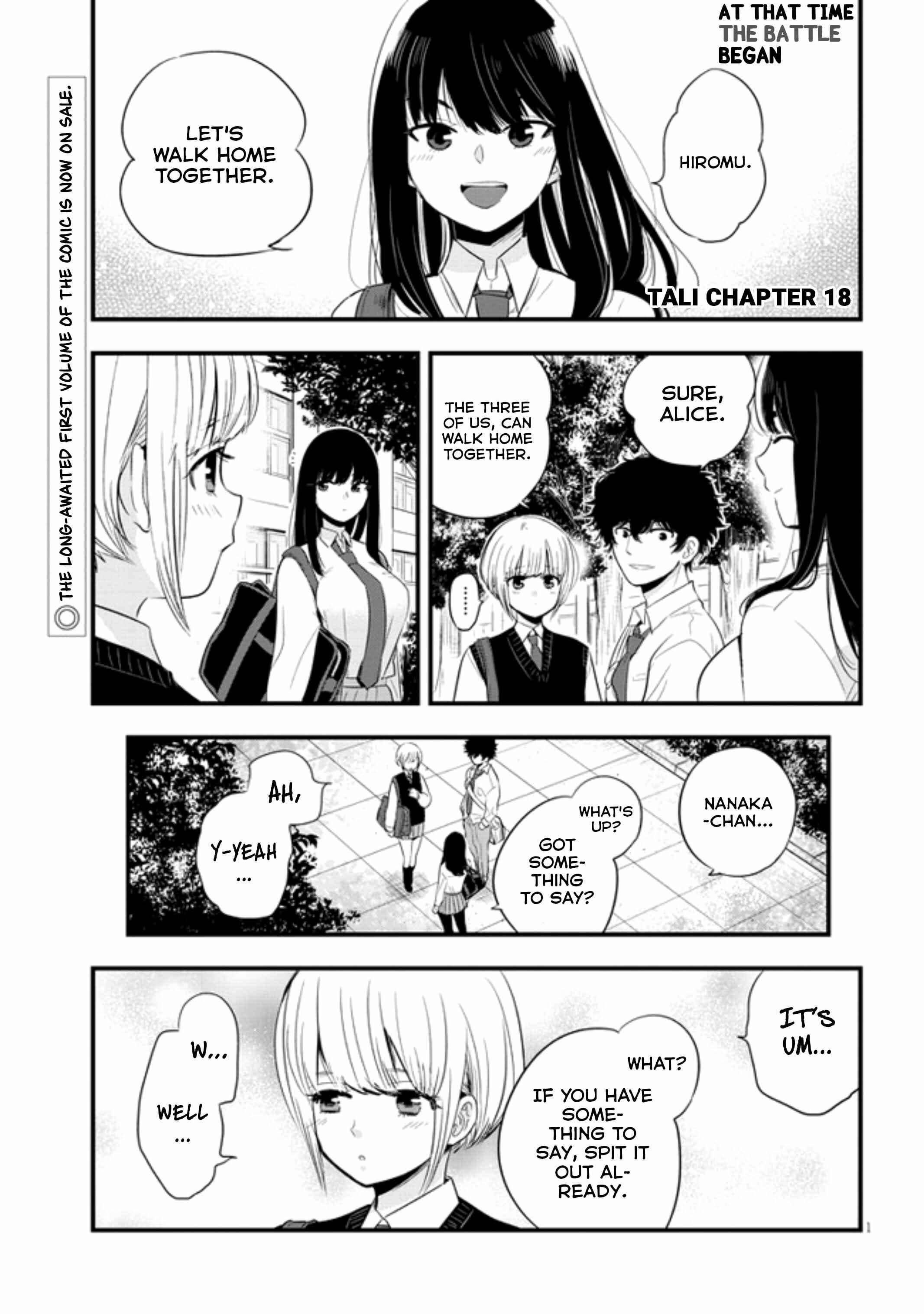 Page 1 Chapter 18 At That Time, the Battle Began