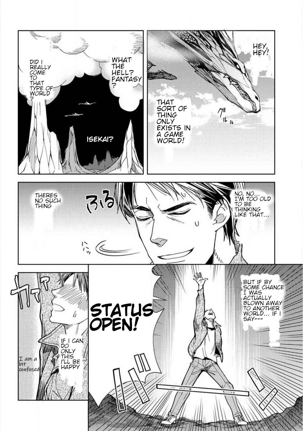 Page 2 Chapter 1.2 Ossan no Remake Bouken Nikki ~Autocamp kara Hajimaru Isekai Mankitsu Life~