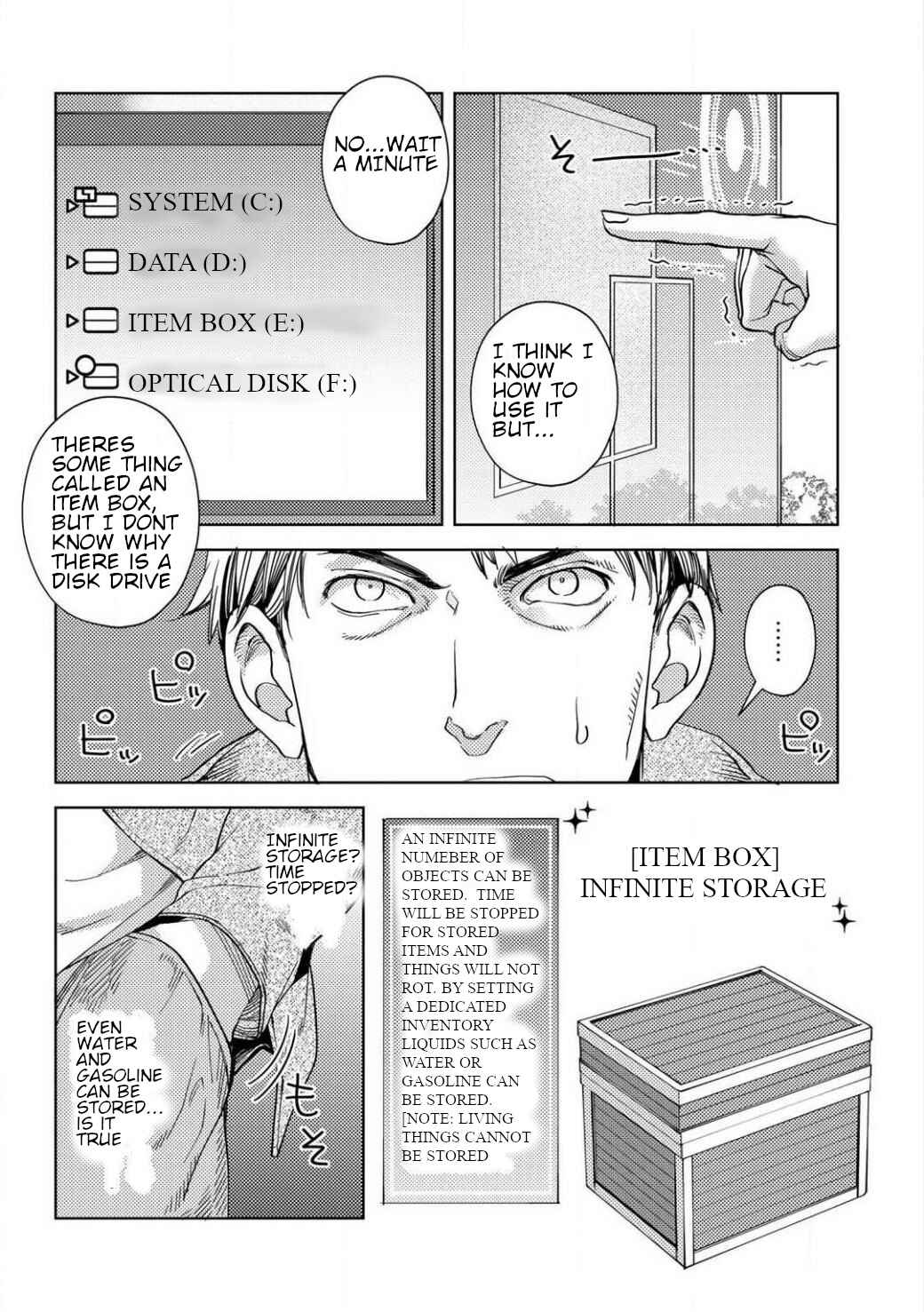 Page 4 Chapter 1.2 Ossan no Remake Bouken Nikki ~Autocamp kara Hajimaru Isekai Mankitsu Life~