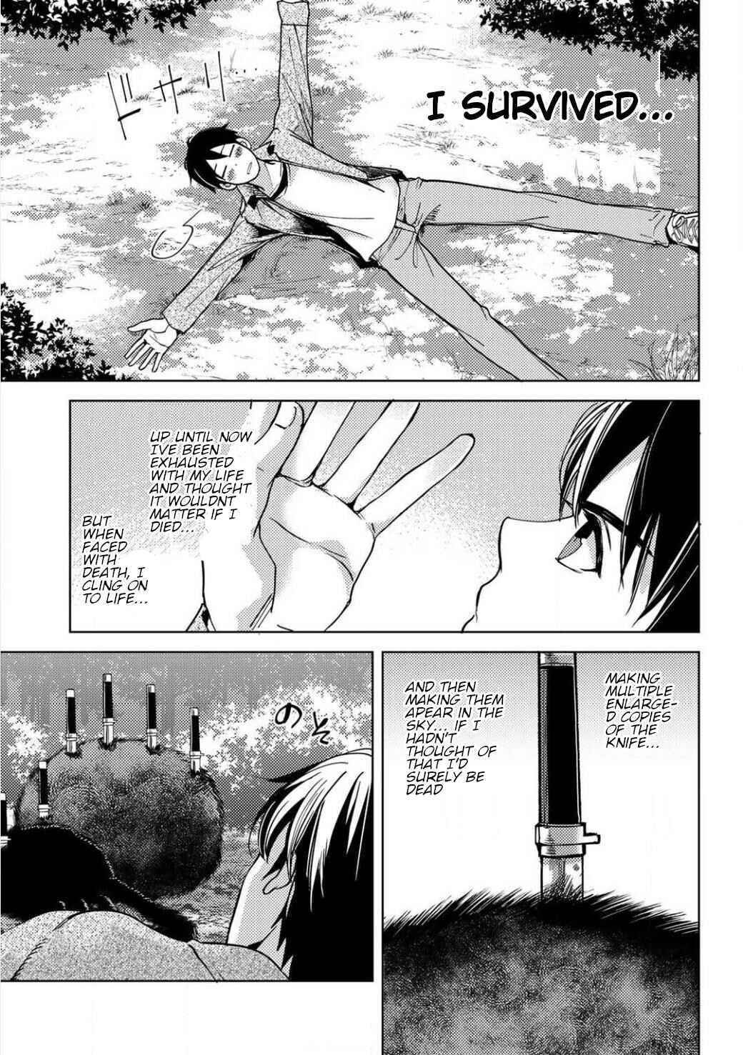 Page 1 Chapter 2.2 Ossan no Remake Bouken Nikki ~Autocamp kara Hajimaru Isekai Mankitsu Life~