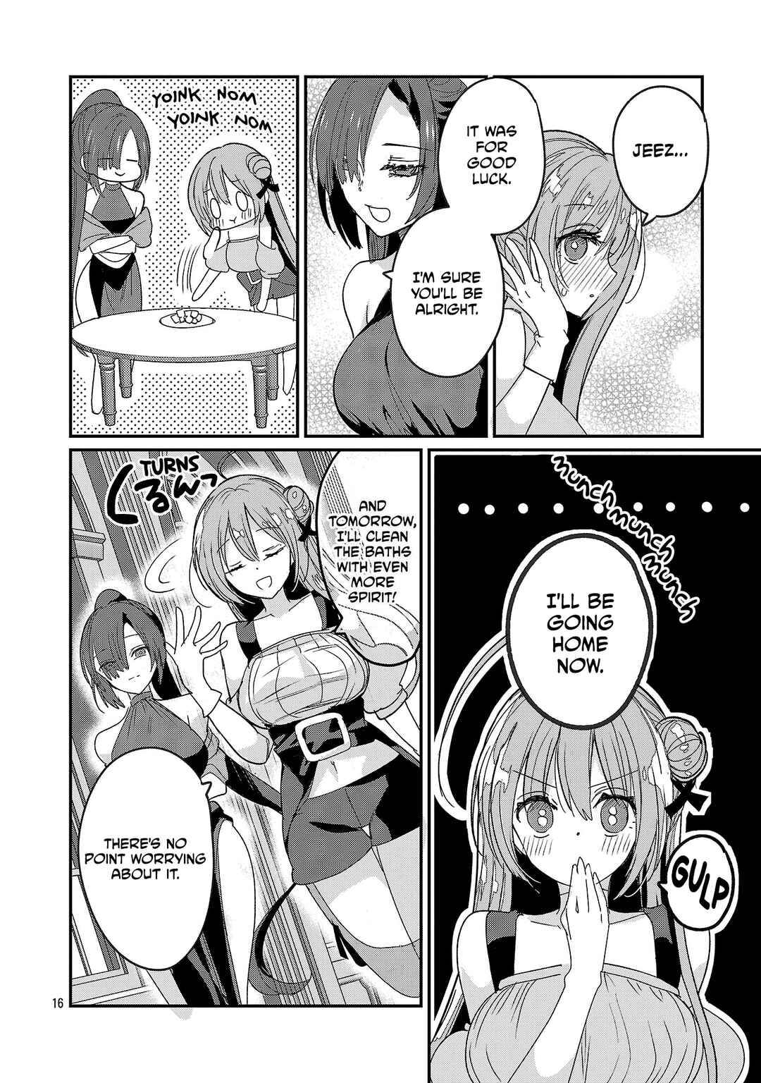 Page 16 Chapter 1 Isekai Onsen no Wagashiya JK
