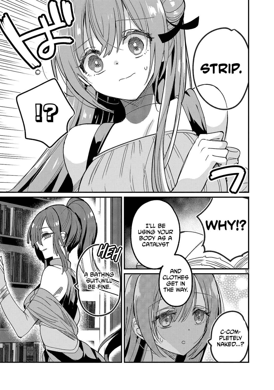 Page 13 Chapter 2 Isekai Onsen no Wagashiya JK
