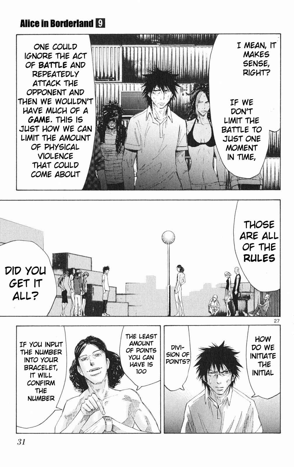 Page 30 Chapter 33 Alice in Borderland