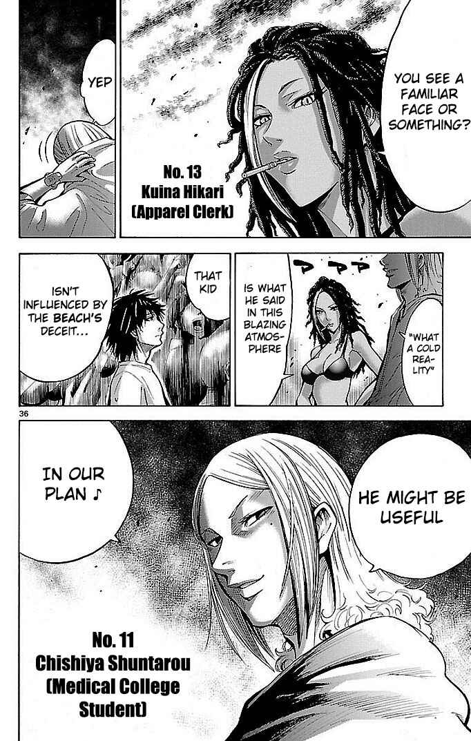 Page 34 Chapter 16 Alice in Borderland
