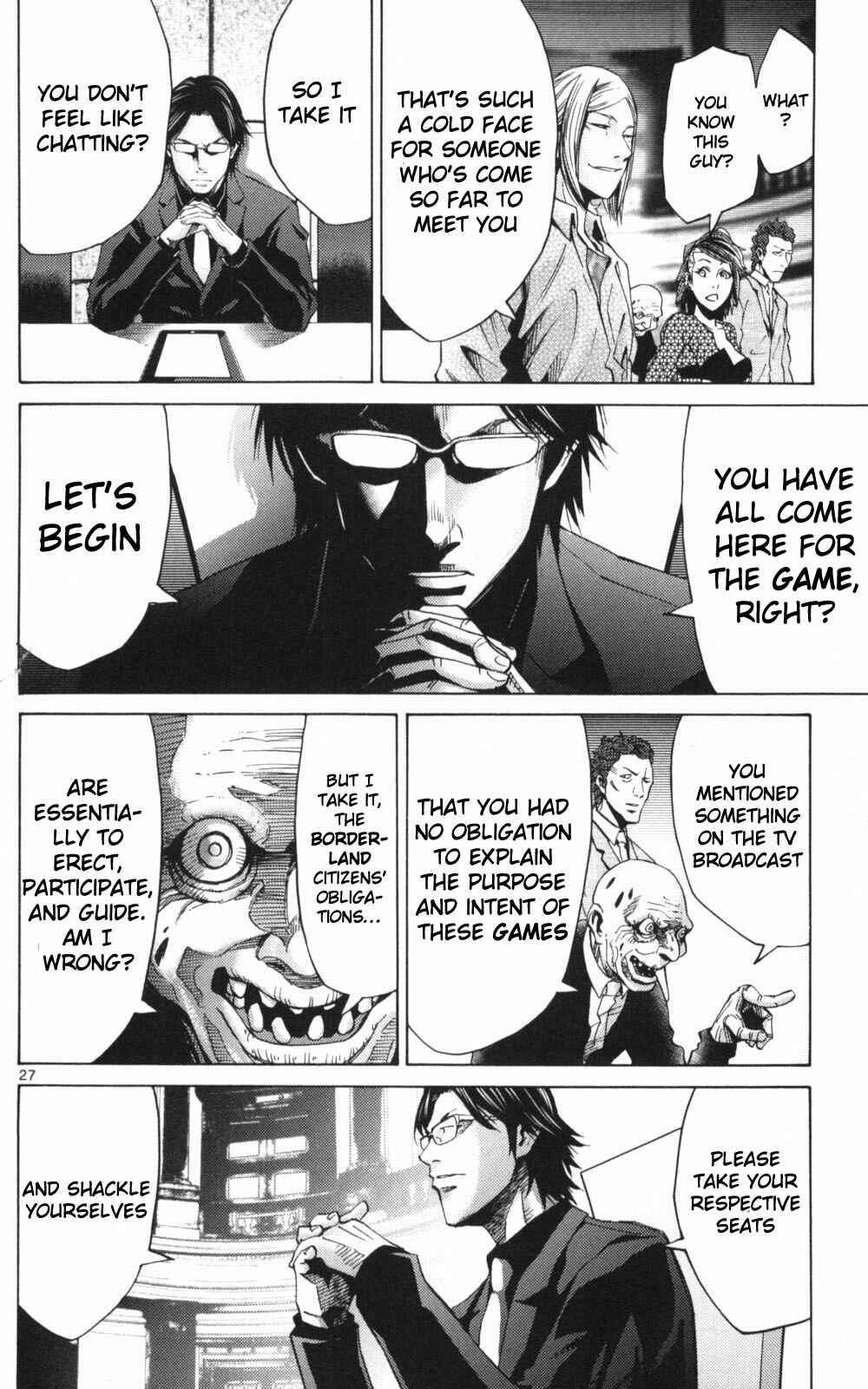 Page 27 Chapter 51.1 Alice in Borderland