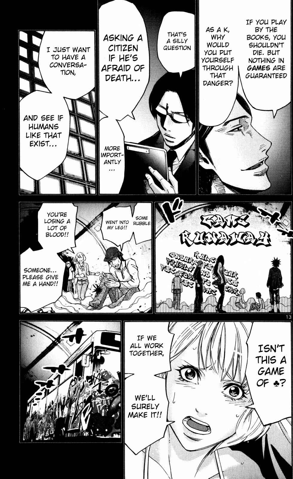 Page 13 Chapter 51.5 Alice in Borderland