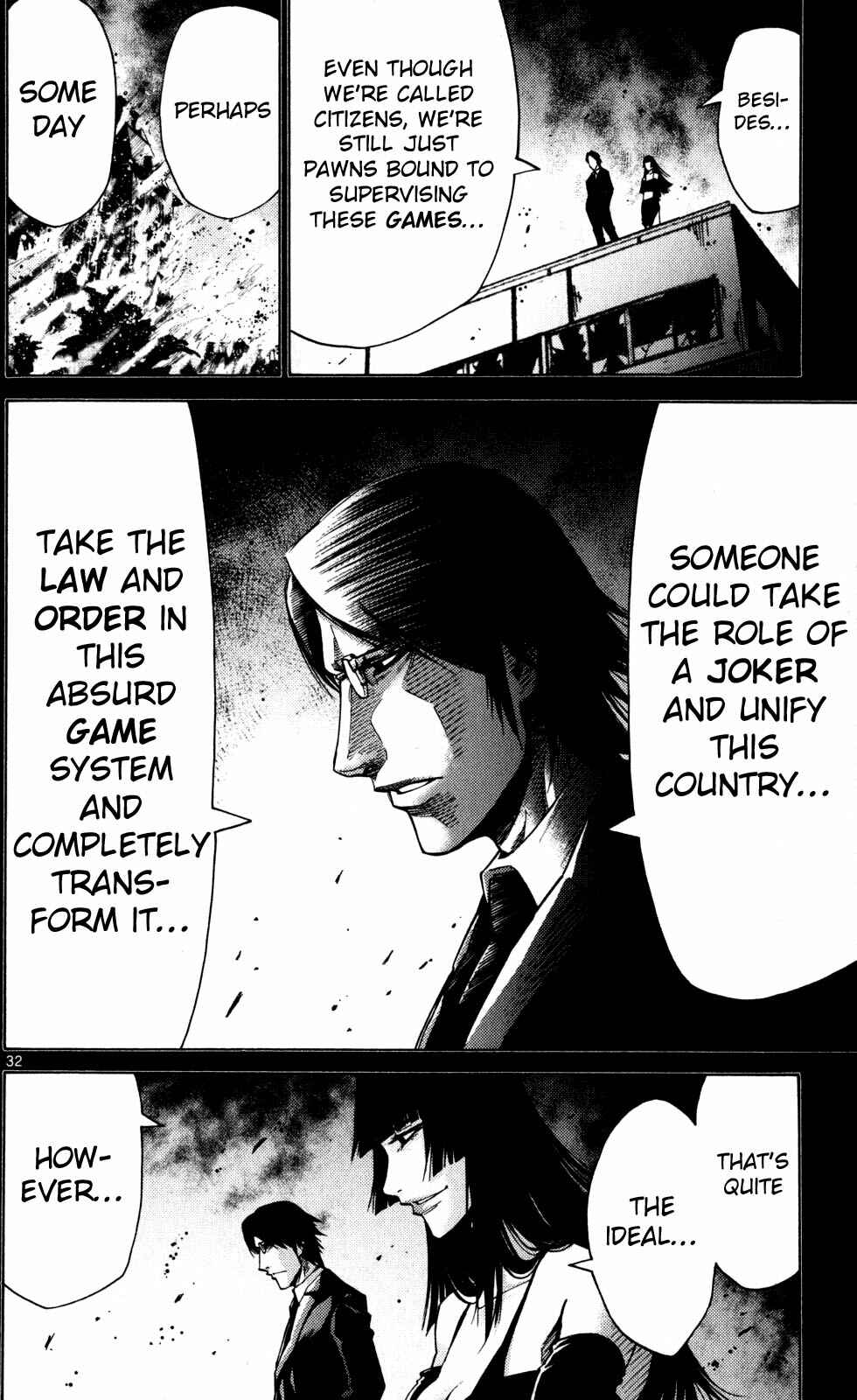 Page 32 Chapter 51.5 Alice in Borderland