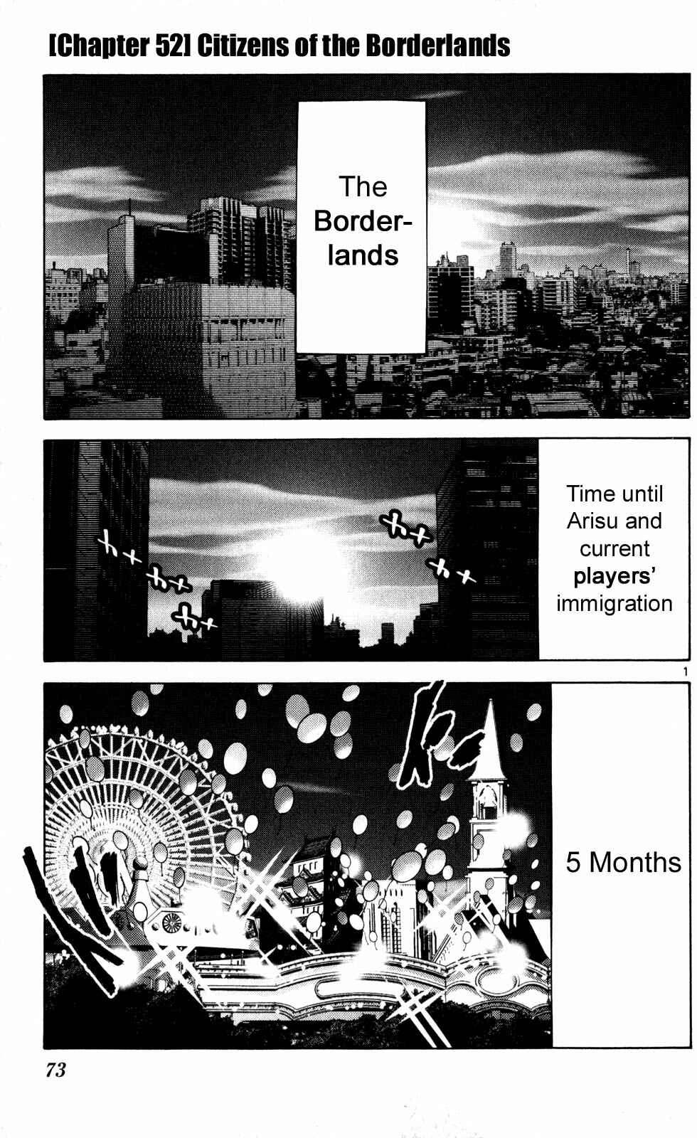 Page 1 Chapter 52 Alice in Borderland