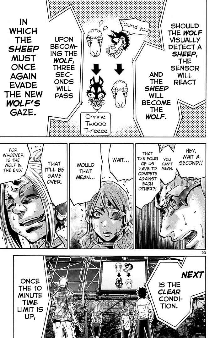 Page 23 Chapter 11 Alice in Borderland
