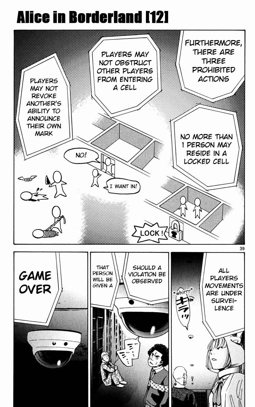 Page 38 Chapter 44 Alice in Borderland