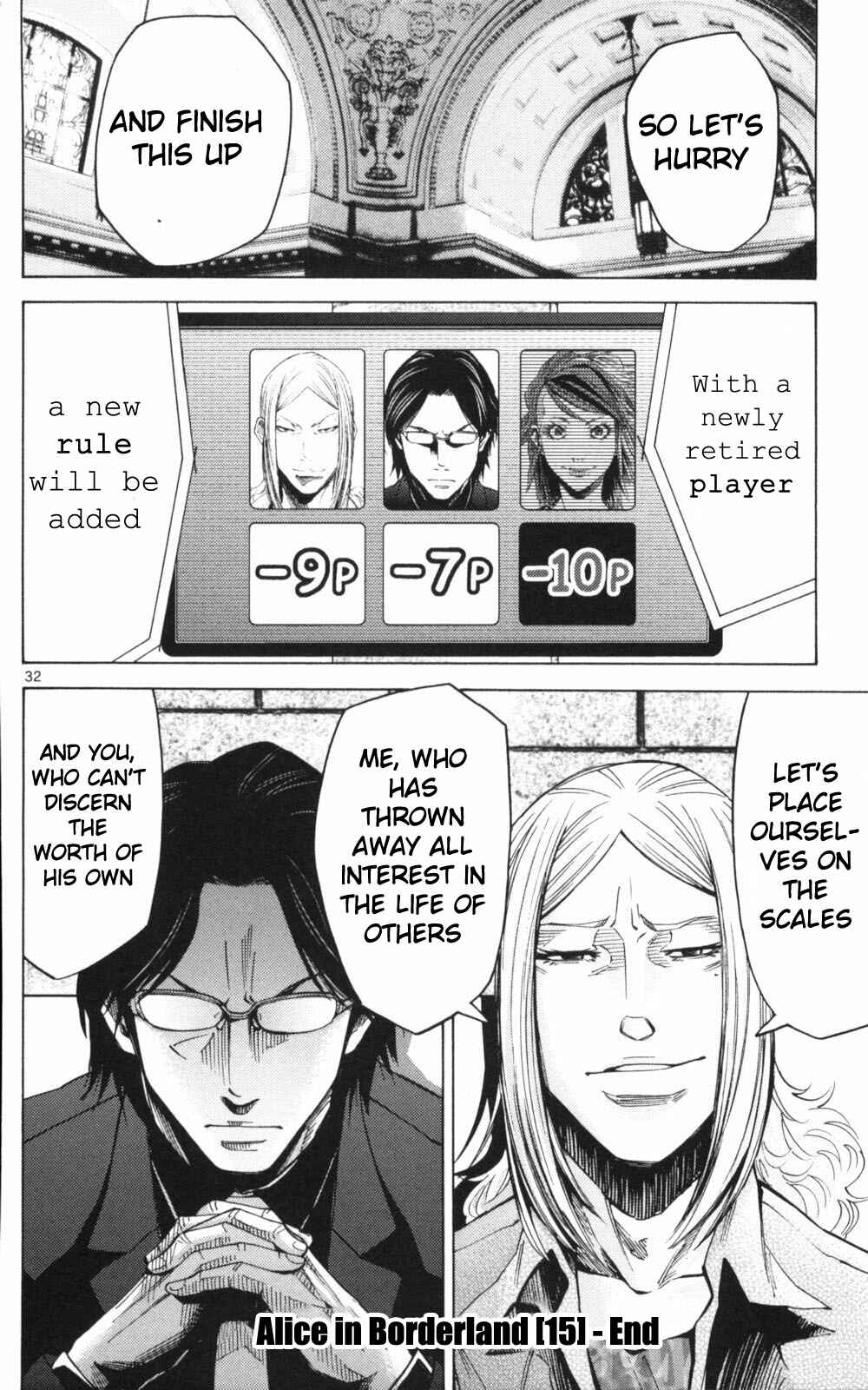 Page 32 Chapter 51.3 Alice in Borderland